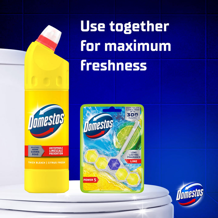 Domestos - Citrus Fresh Thick Bleach Disinfectant Cleaner
