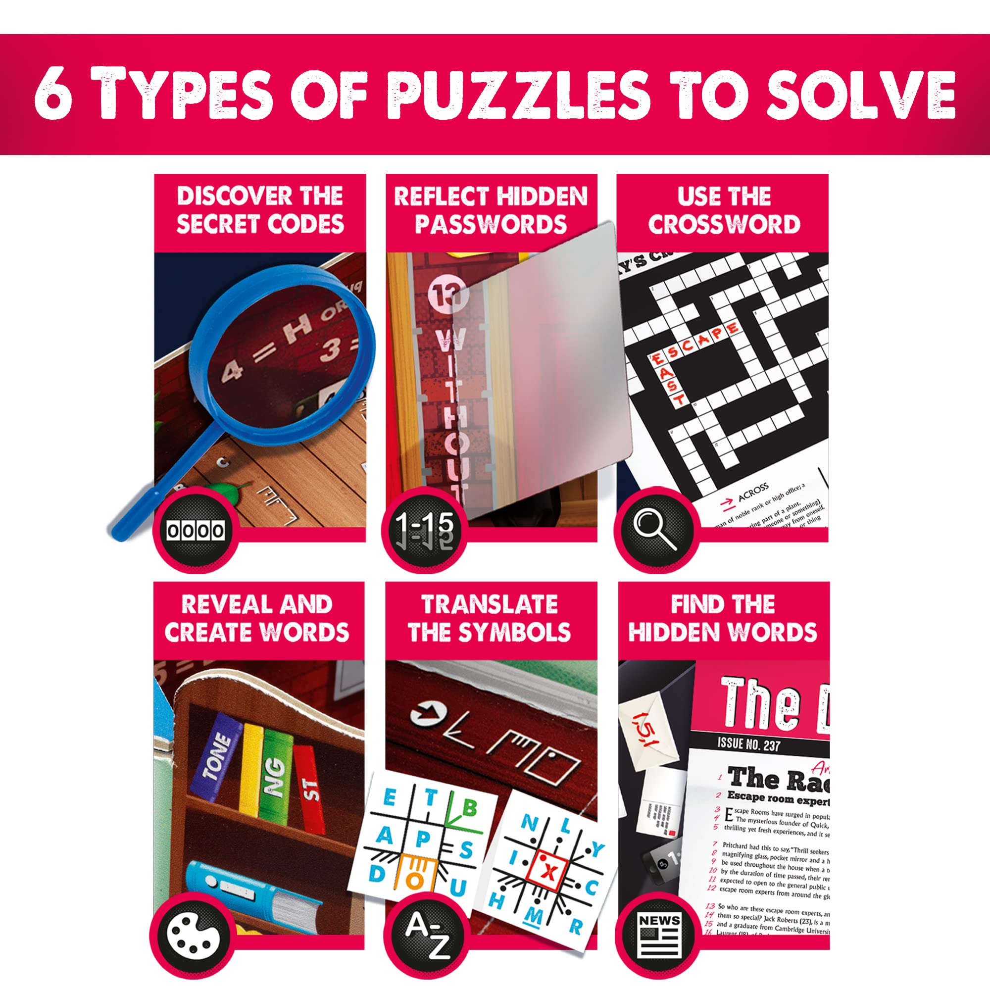 IDEAL Race to Escape: The 3D Replayable Escape Room Board Game 3