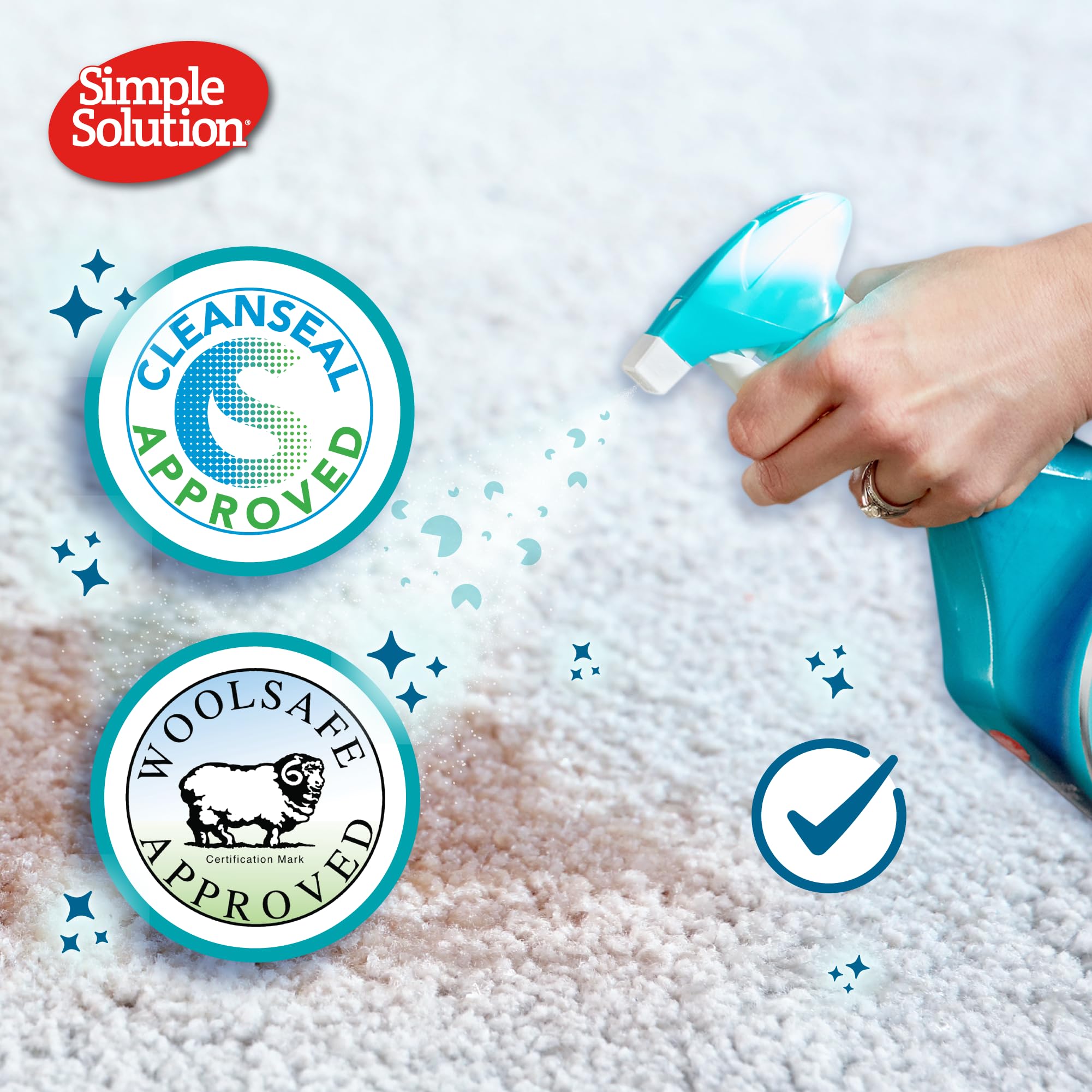 Simple Solution Pet Stain and Odour Remover Spray - 750ml | Pro-Bacteria Formula | Vanilla Scent 4