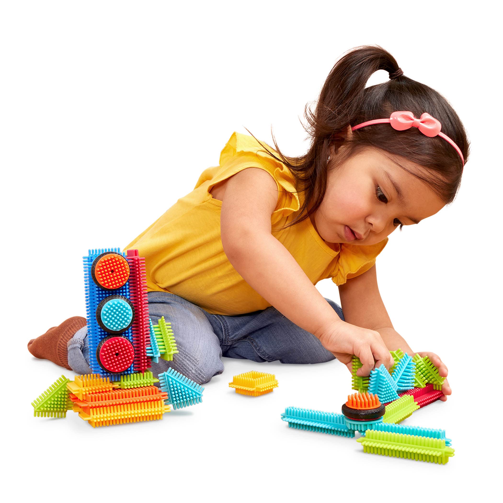 Bristle Blocks 36-Piece Basic Builder Set for Ages 36 Months to 10 Years 1