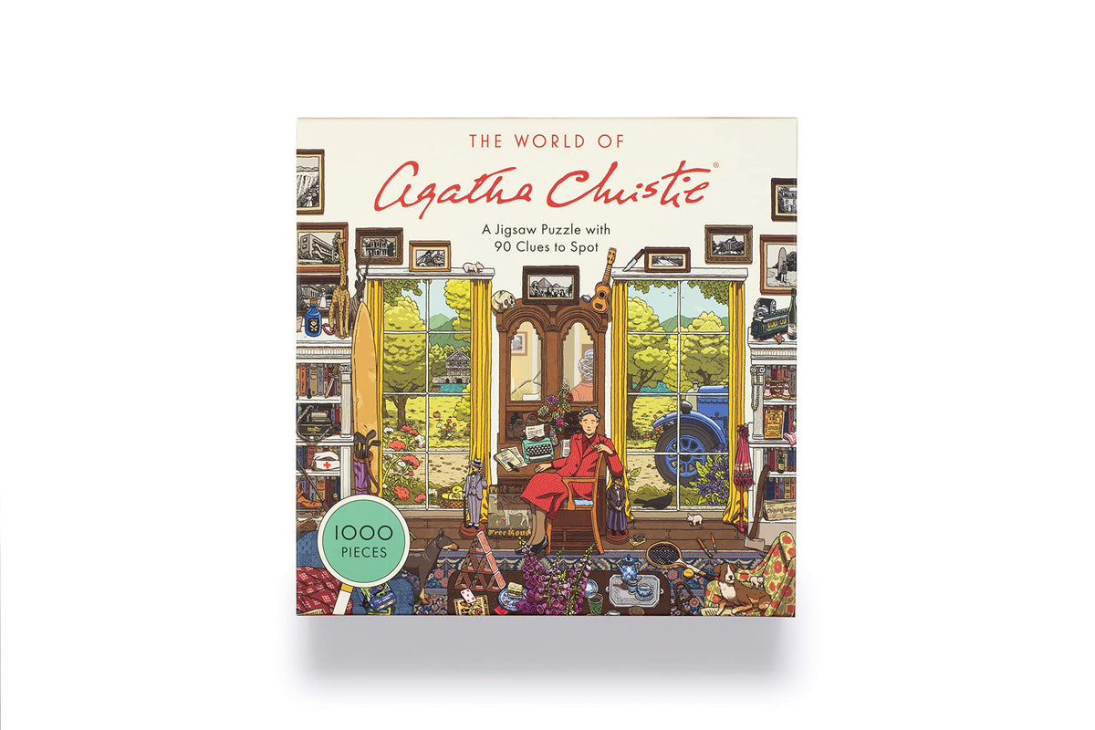 The World of Agatha Christie 1000-Piece Jigsaw Puzzle