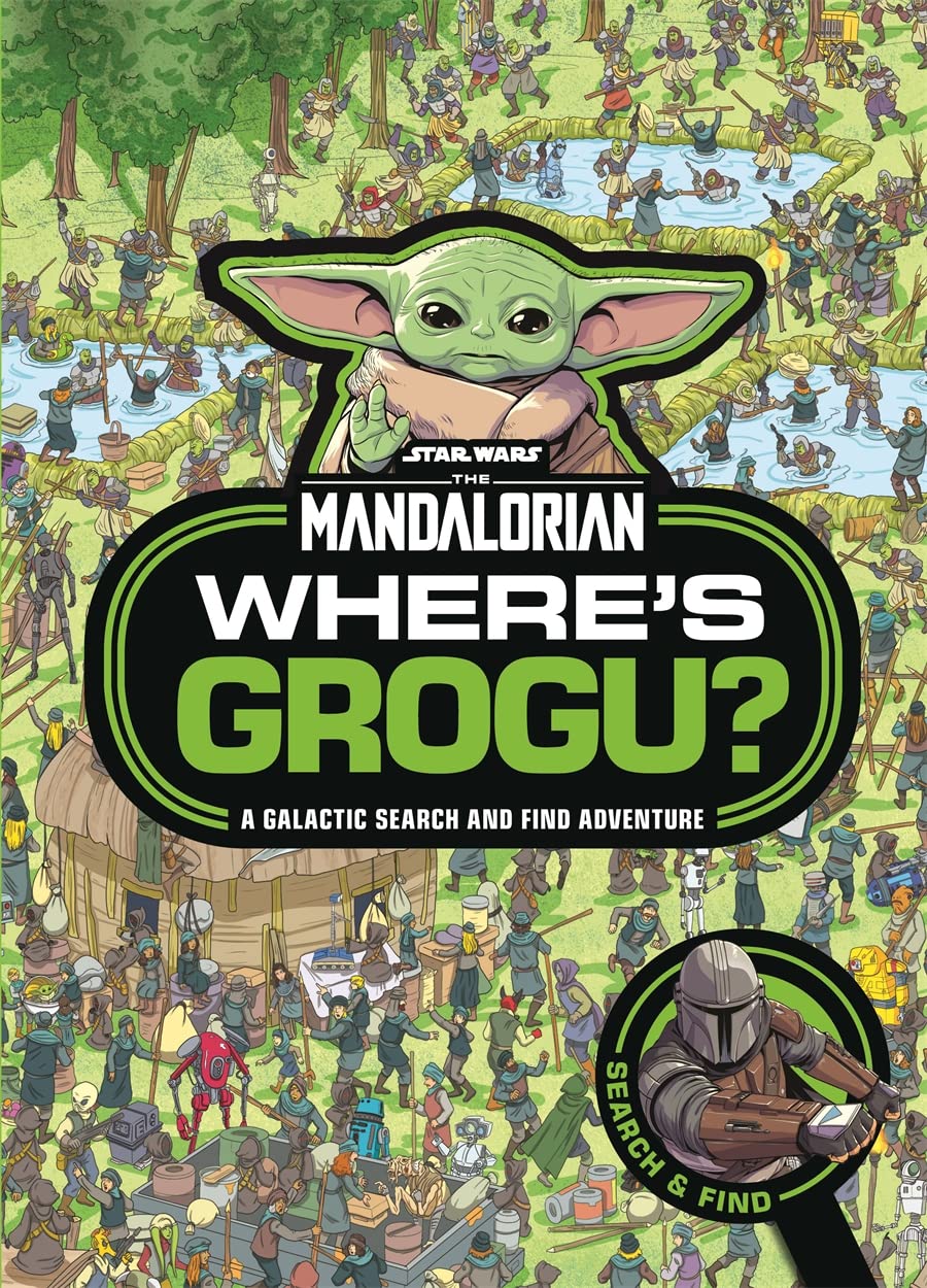 Studio Press Where's Grogu?: A Star Wars: The Mandalorian Search and Find Activity Book | Paperback | English
