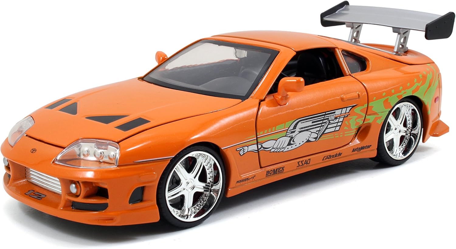 Jada Fast & Furious - Brian's 1995 Toyota Supra 1:24 Die-Cast Replica 1