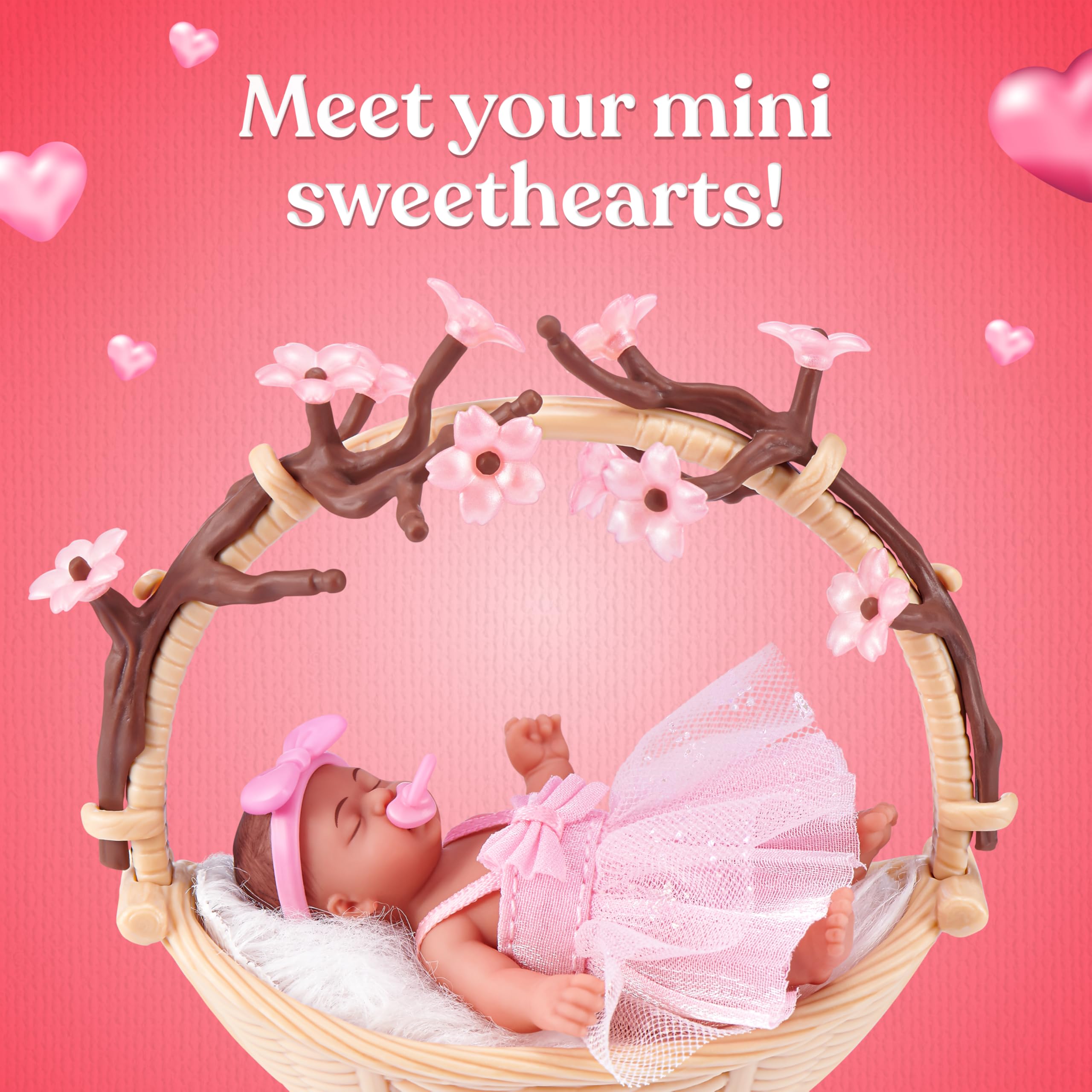 ZURU MY MINI Sweet Hearts Baby Playset 2 Pack | Collectible Mystery Capsule | Ages 3+ 2