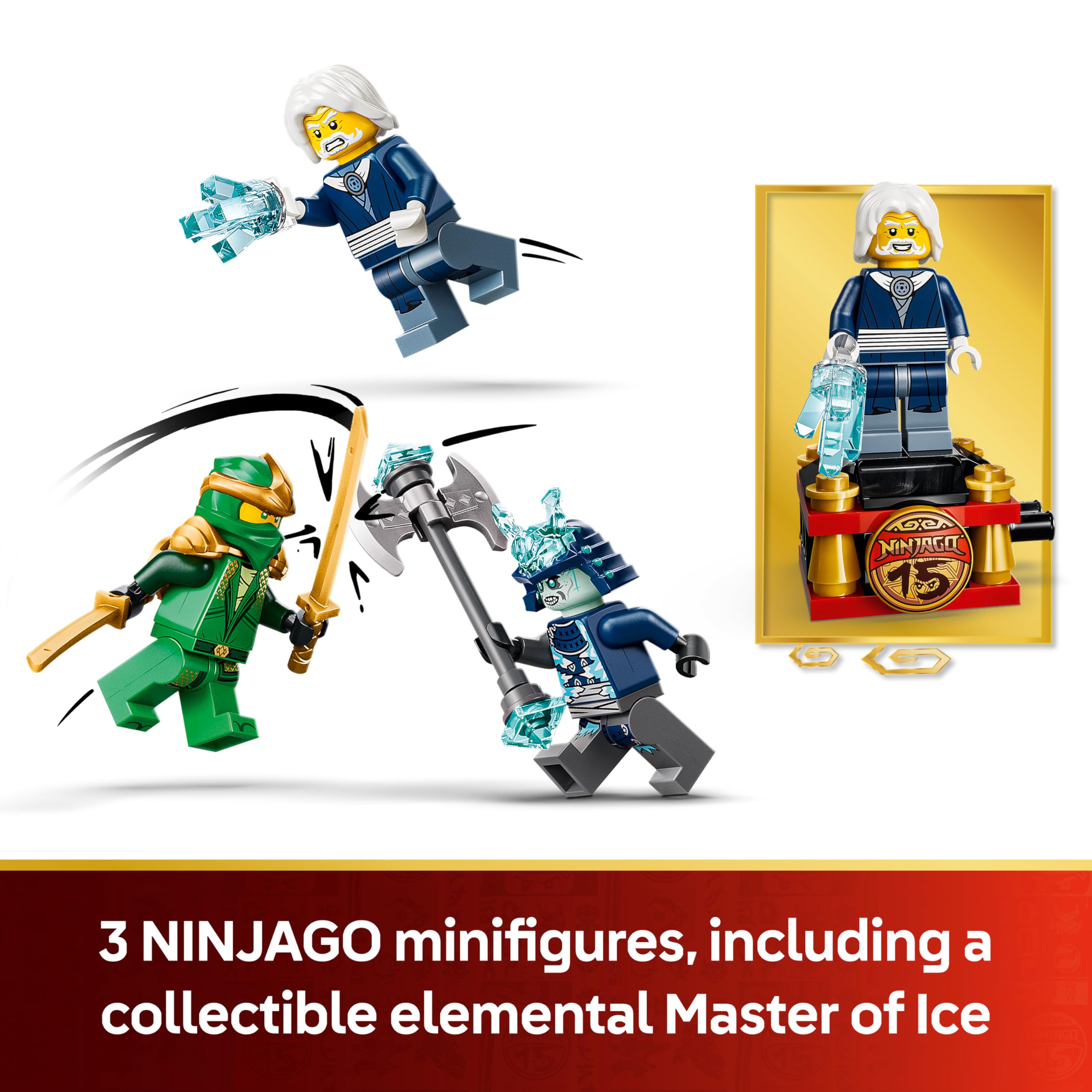 LEGO NINJAGO Lloyd's Titan Mech 15th Anniversary Building Set 71860 for Ages 14+ 8