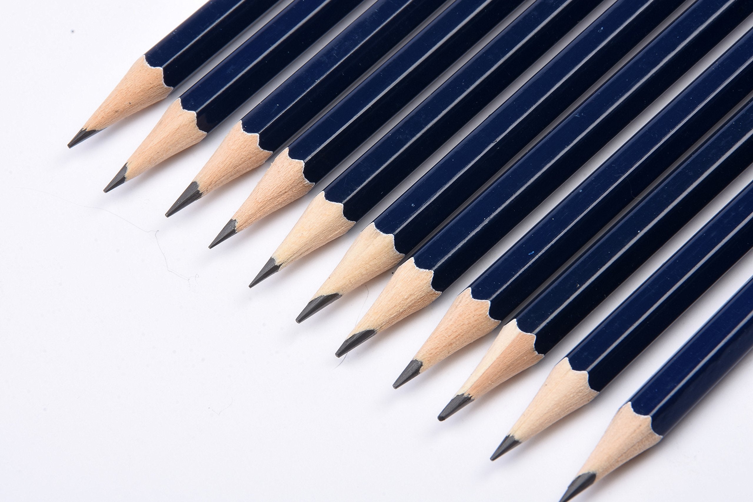Helix Oxford HB Pencils - 12 Pack with Eraser Tip | Pre-Sharpened | Ideal for Writing & Drawing 3