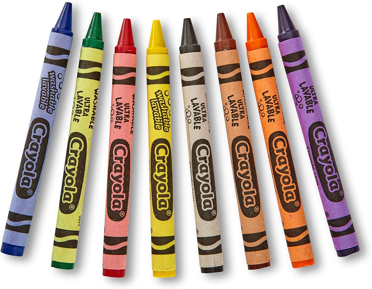 Crayola Ultra-Clean Washable Large Crayons - 8-Count Art Set 2