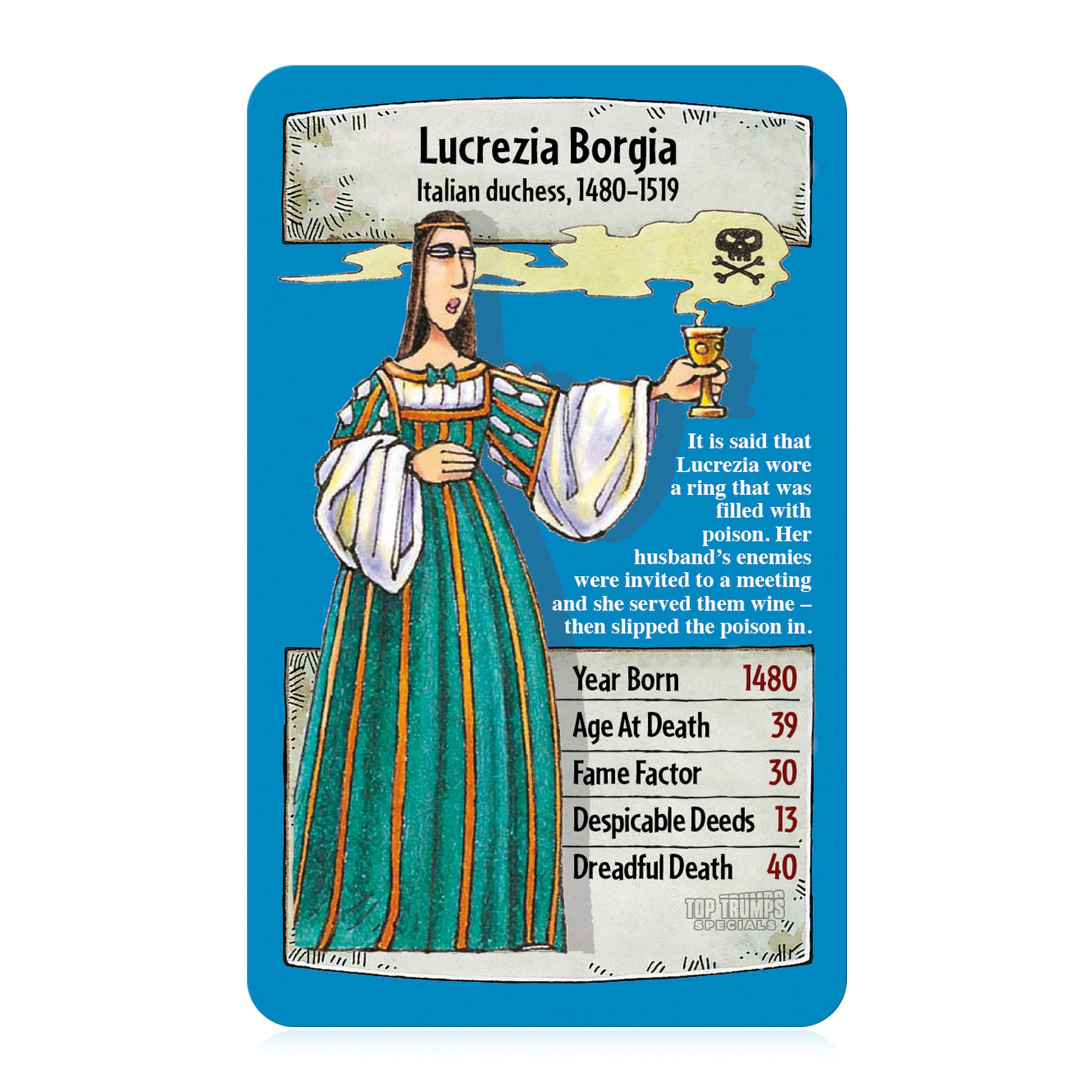 Top Trumps Horrible Histories Specials Card Game | Portable | Multicolor 6