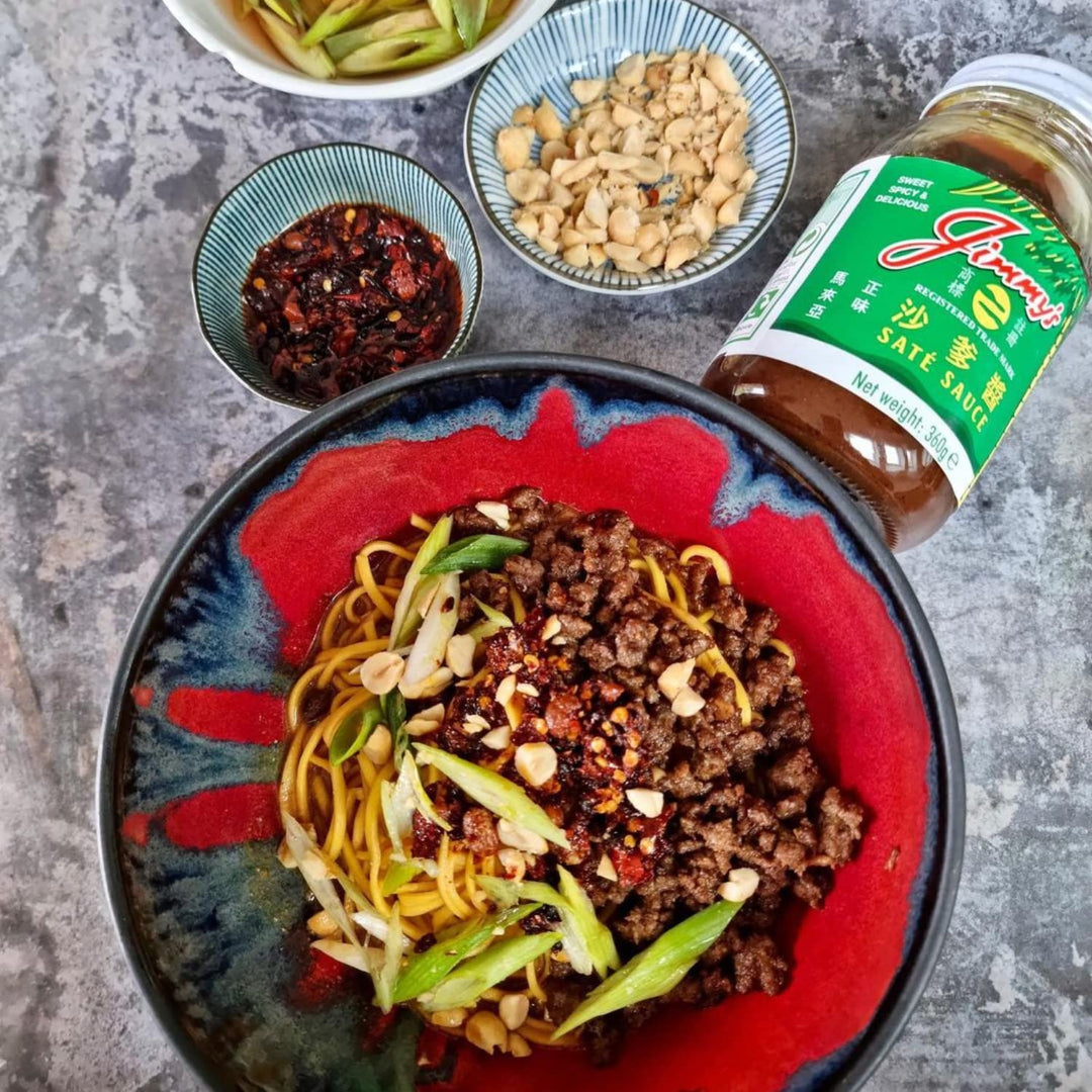Jimmy's Saté Sauce 226g - Peanut Sauce with Oriental Herbs & Spices