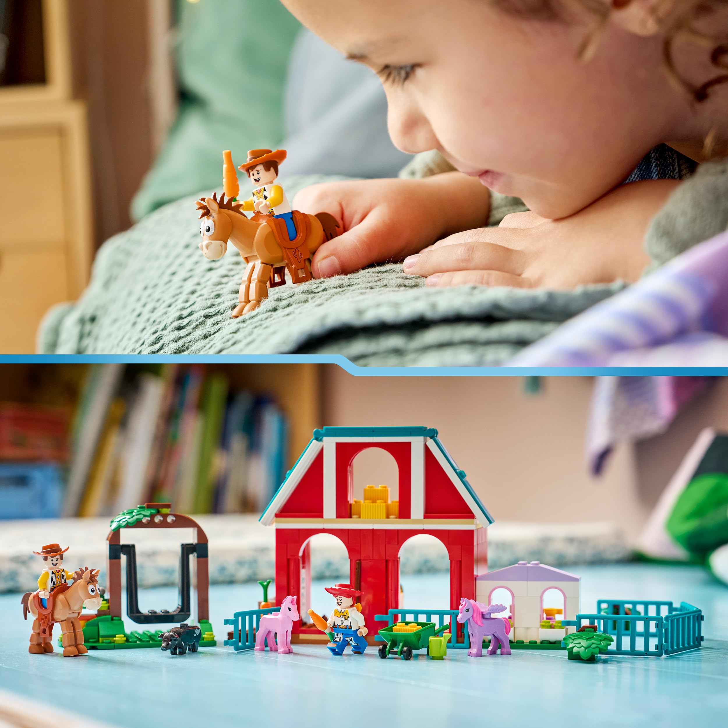 LEGO Disney Pixar Toy Story 5 Blaze's Horse Ranch Building Set 43304 for Ages 4+ 6