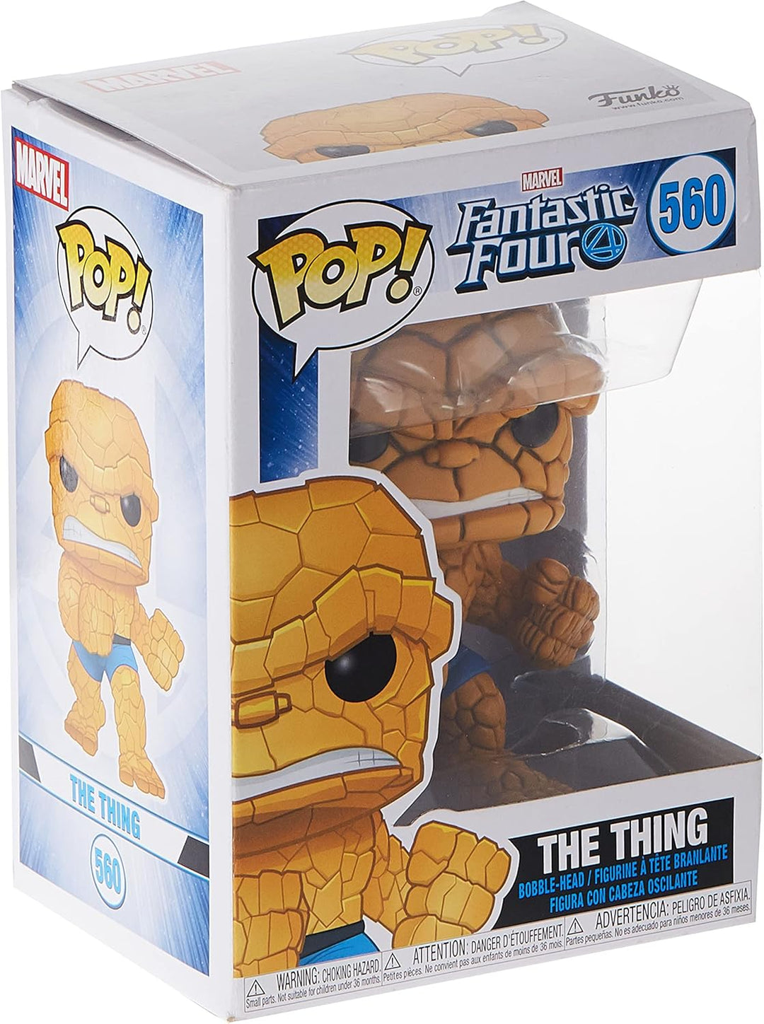 Funko Pop! Marvel Fantastic Four - The Thing Vinyl Figure (44988)