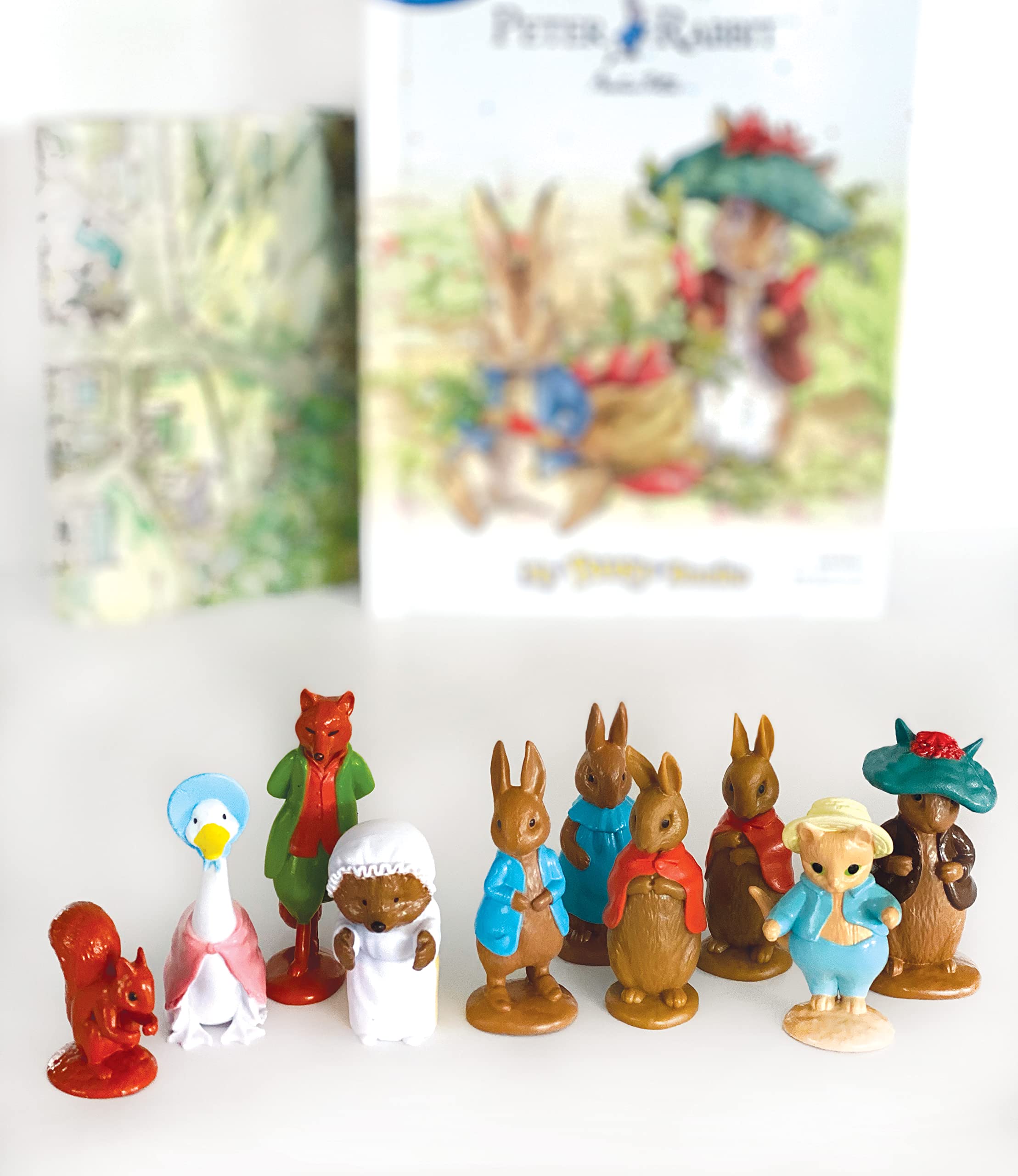 Phidal The World of Beatrix Potter Peter Rabbit My Busy Books - Includes Storybook, 10 Figurines, Playmat | Ages 3+ 6
