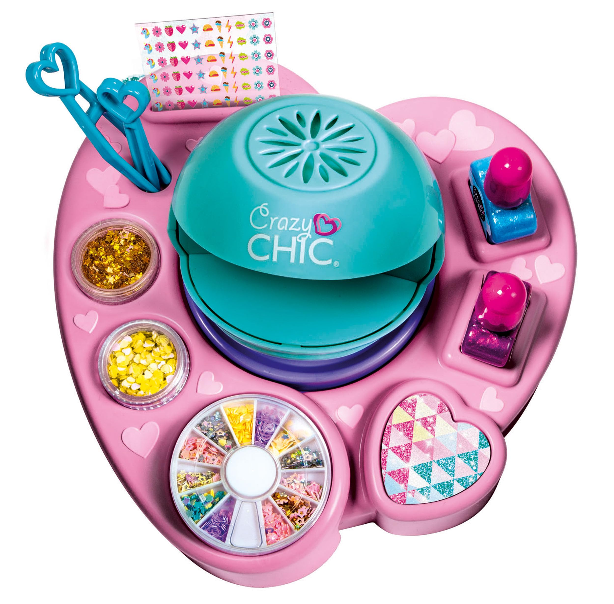 Clementoni Crazy Chic Cool Nail Art Set - Ages 6+ | Multi-coloured 5