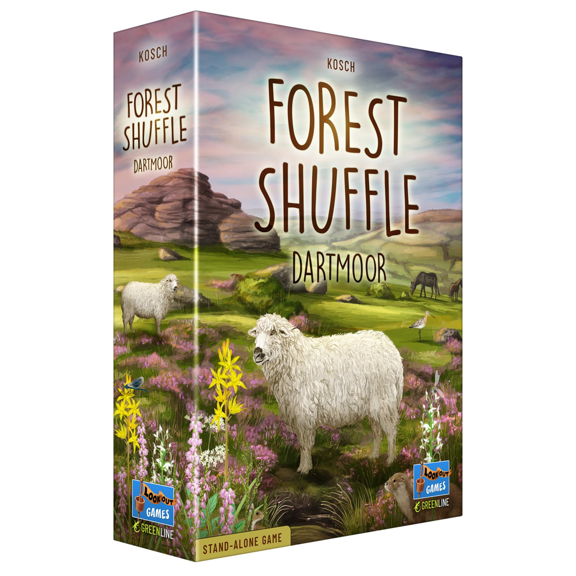 Asmodee Forest Shuffle: Dartmoor Family Card Game | Ages 10+ | 2-4 Players