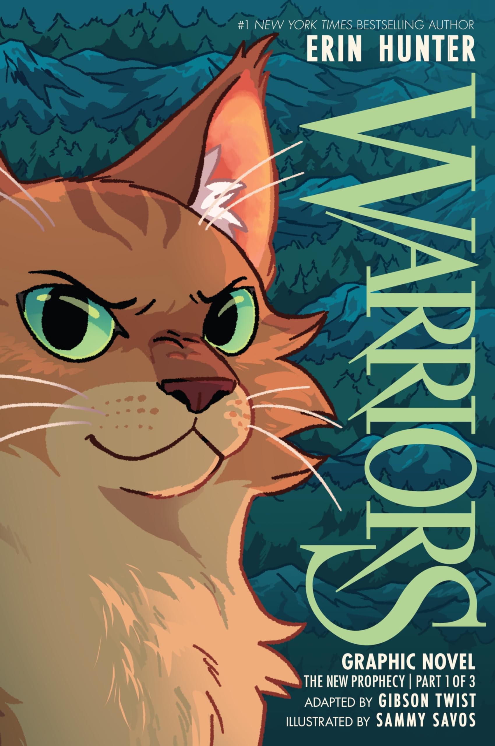 HarperAlley Warriors Graphic Novel: The New Prophecy, Part One of Three | Paperback | Ages 8-12