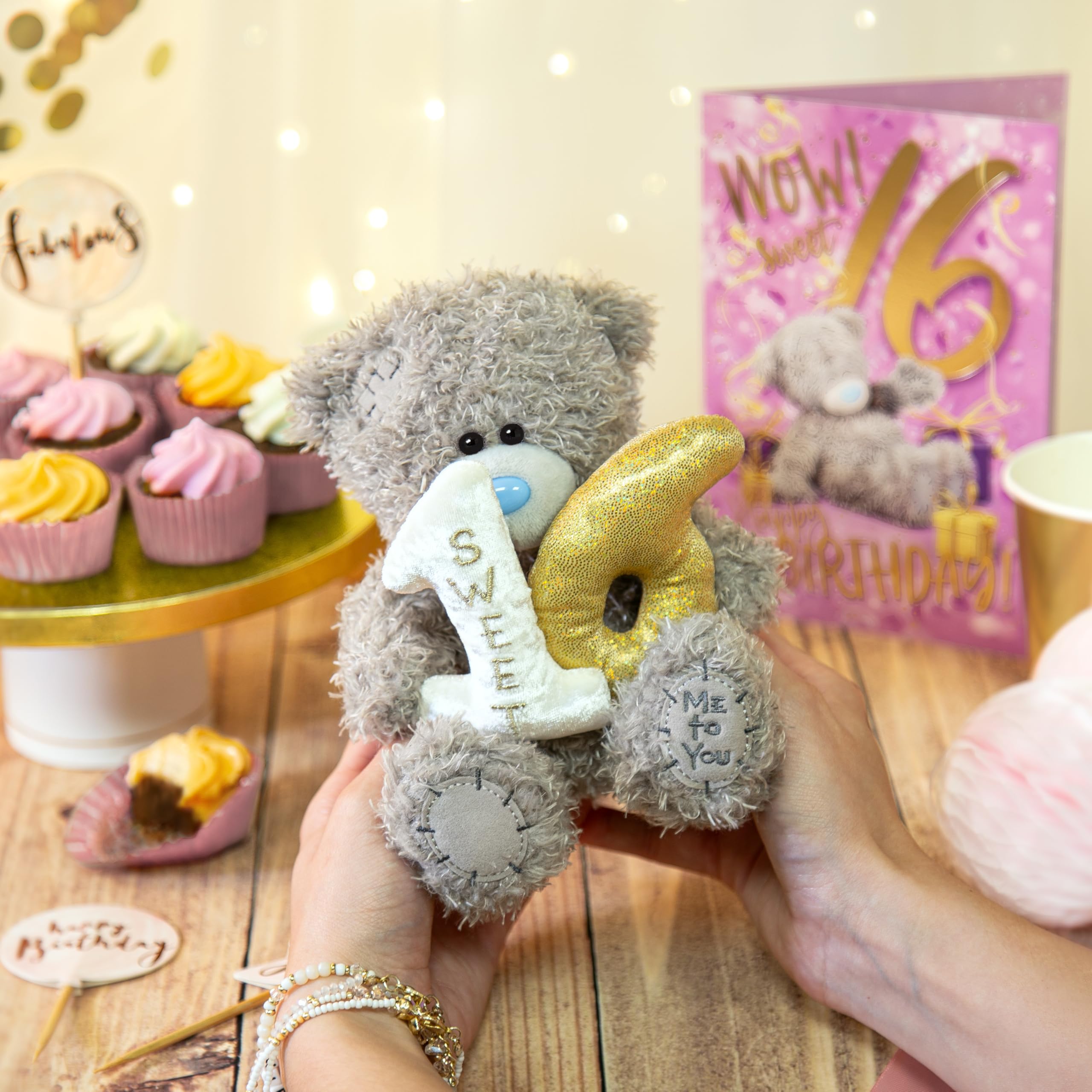Me To You Bear Tatty Teddy 16th Birthday Plush - 15cm High | Soft Polyester | Unisex Adult 2