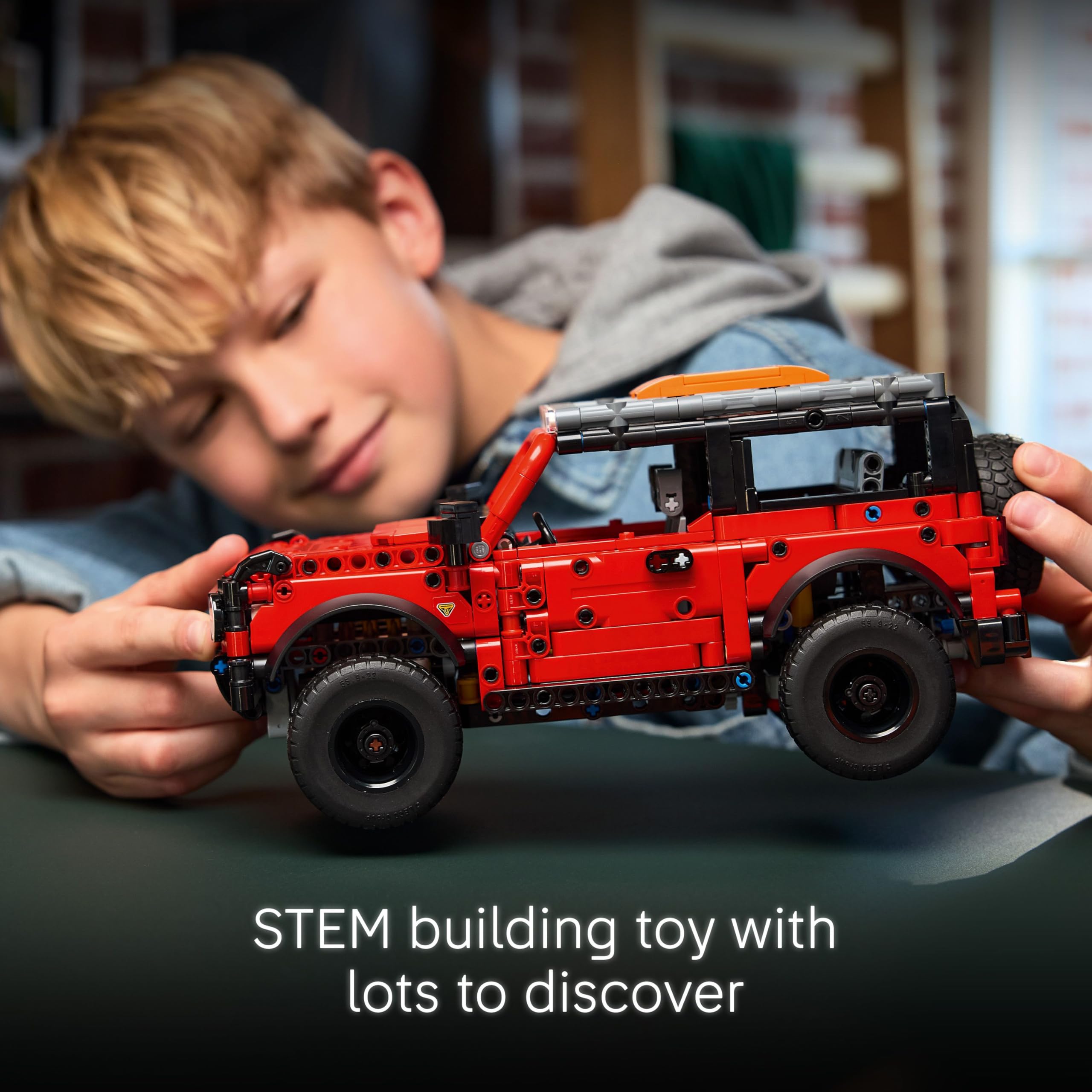 LEGO Technic Ford Bronco SUV Off Road Car Toy 42213 | Ages 9+ | Engineering Set 4