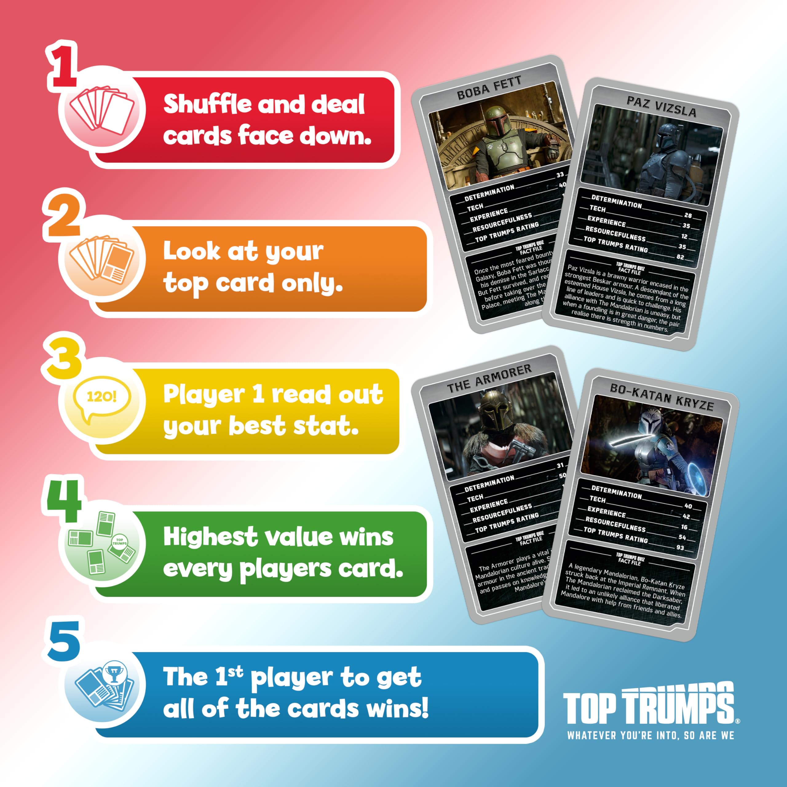 Top Trumps The Mandalorian Educational Travel Card Game | Unisex Adult | English 6