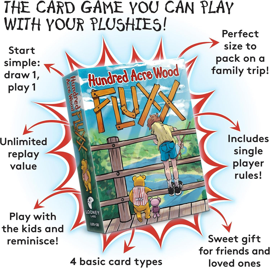 Looney Labs Hundred Acre Woods Fluxx Card Game (LOO130)