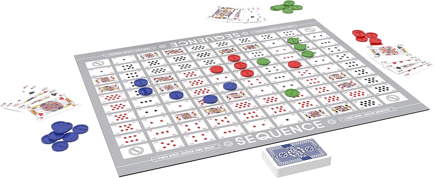 Sequence Fun Family Strategy Game Board Game 3