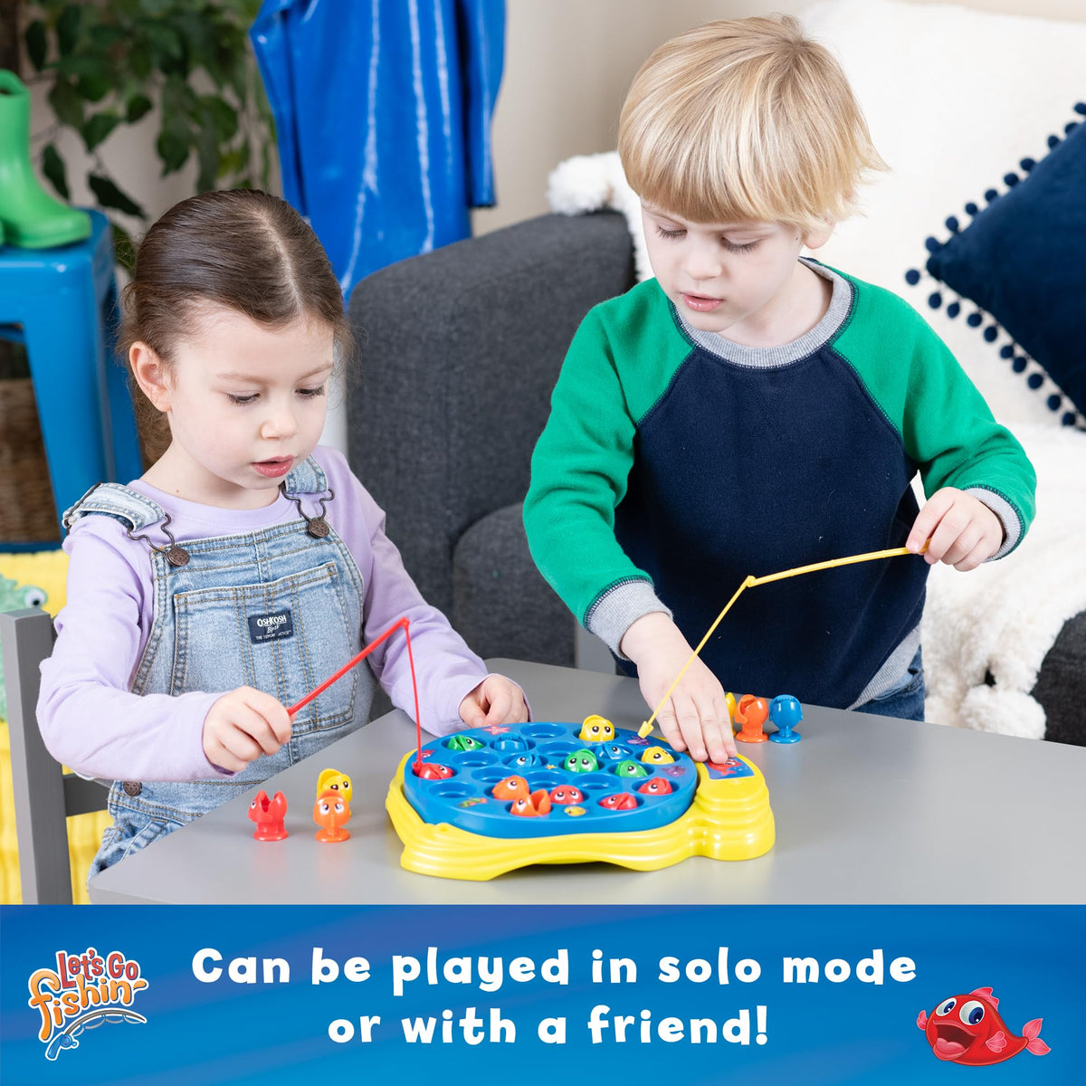 Goliath Let's Go Fishin' Classic Edition Board Game - For 1-4 Players, Ages 3+ 2