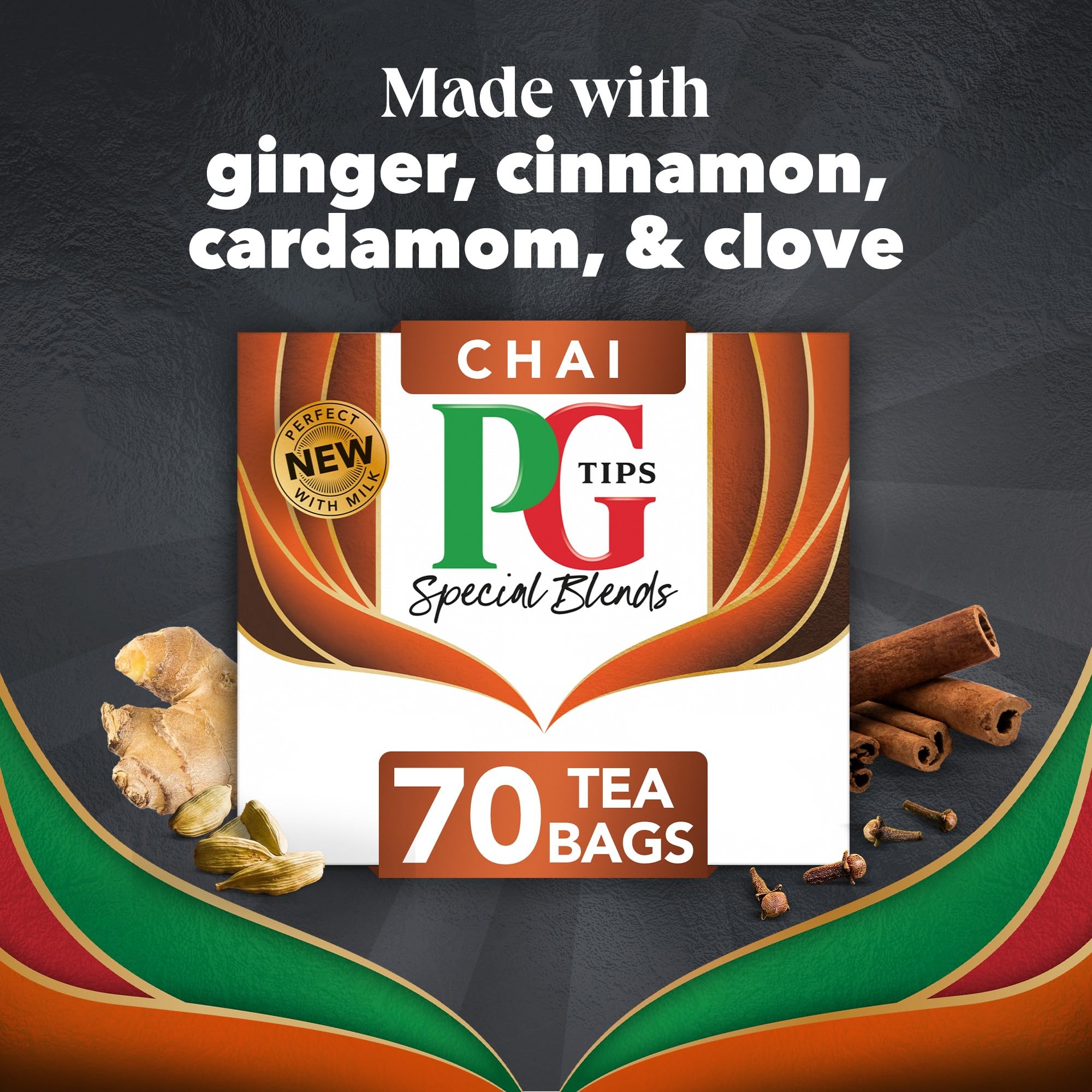PG Tips - Special Blends Chai Tea Bags Bulk Pack 6