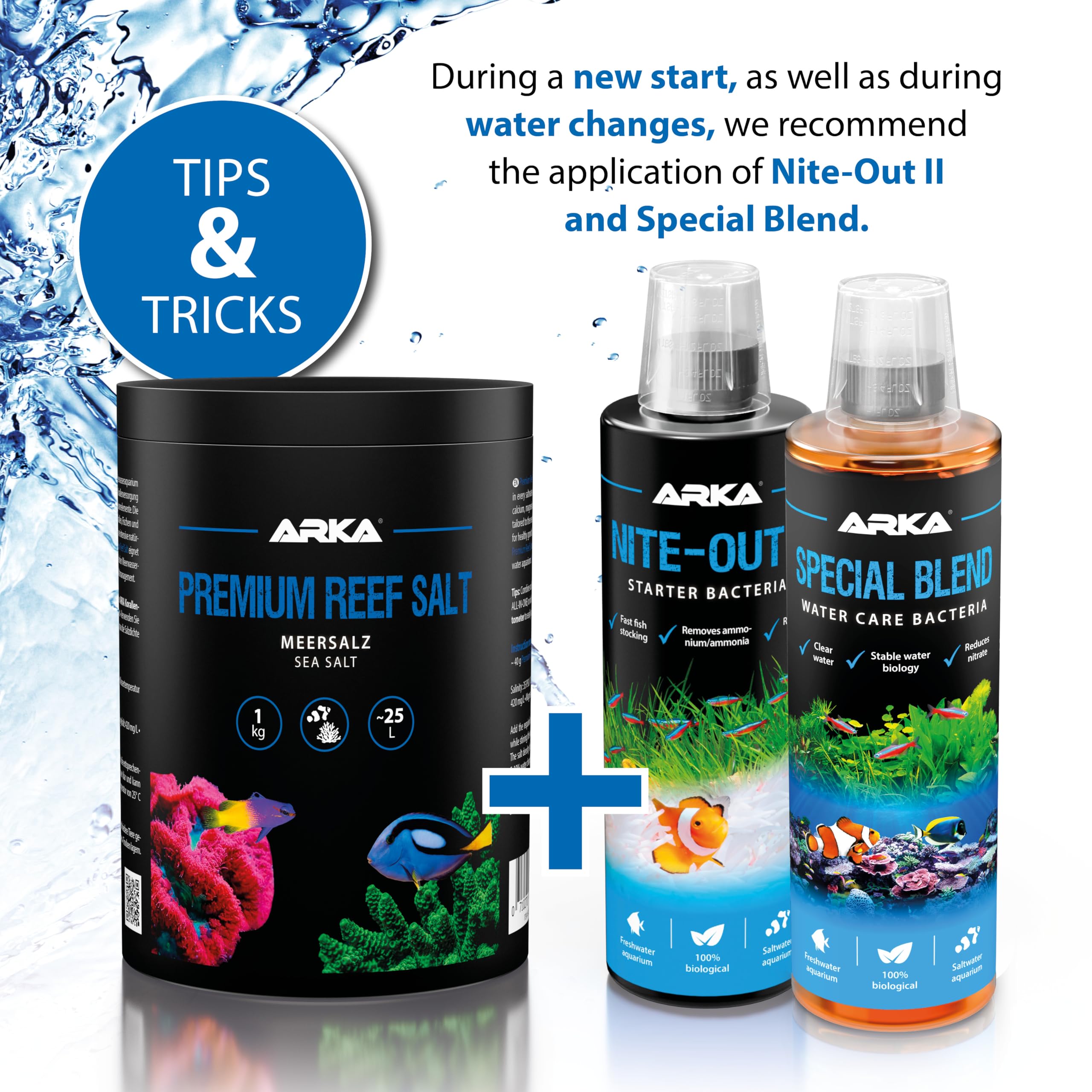ARKA Premium Reef Salt - Fast Dissolving Marine Salt for Coral Care | 1 kg 6