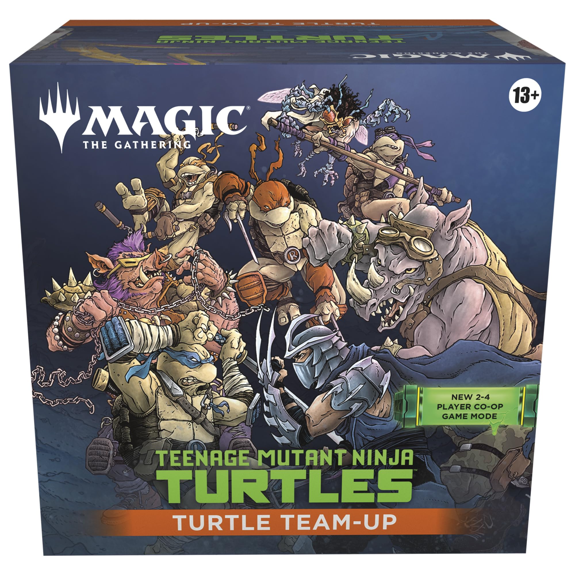 Magic: The Gathering Turtle Team-Up Decks & Sets | Co-op Strategy Game | 4 Hero Decks