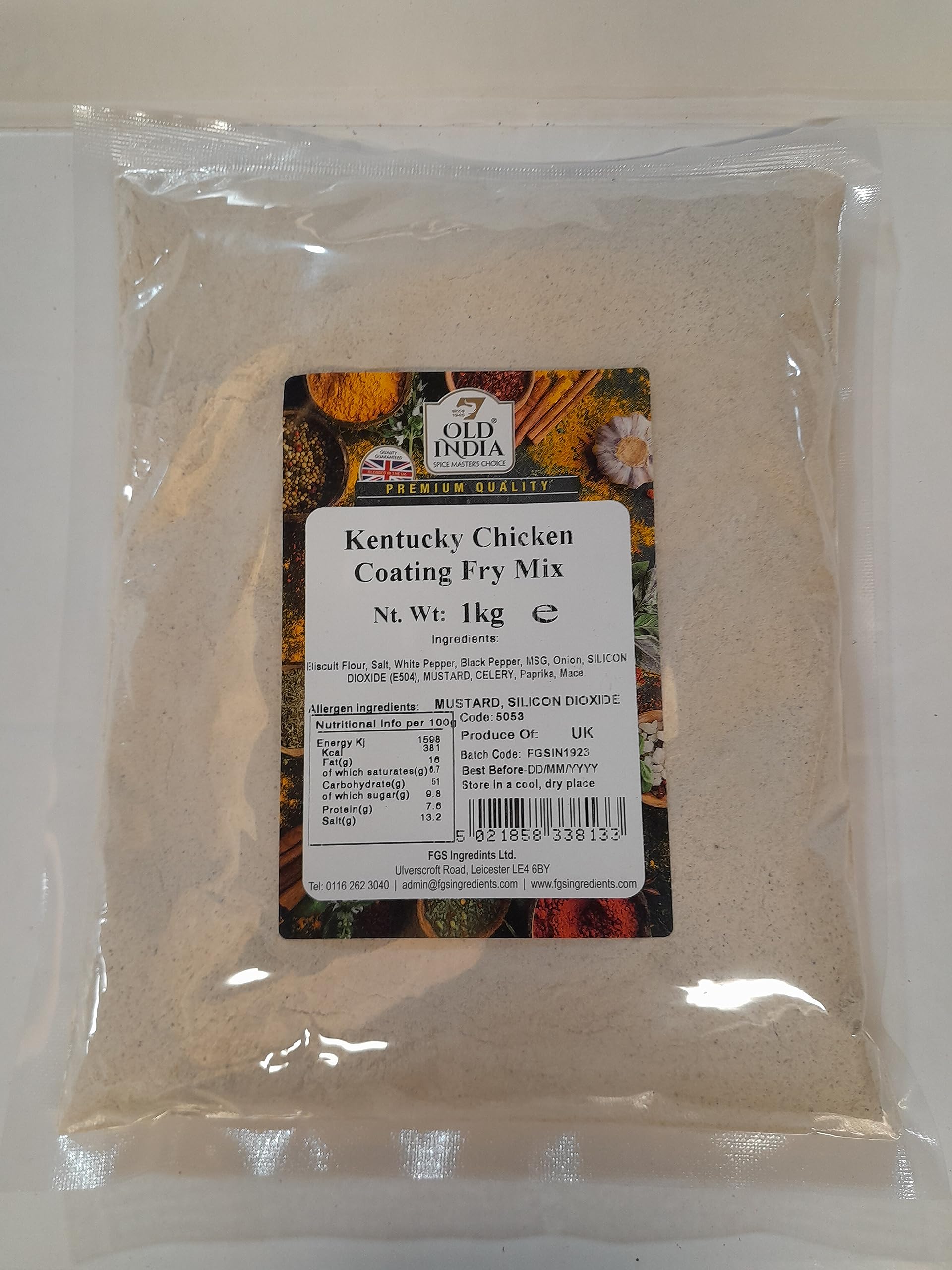 Old India Kentucky Chicken Coating Fry Mix - 1 kg | 100% Natural 1