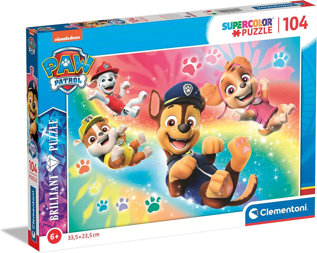 Clementoni - Paw Patrol 104-Piece Jigsaw Puzzle for Kids