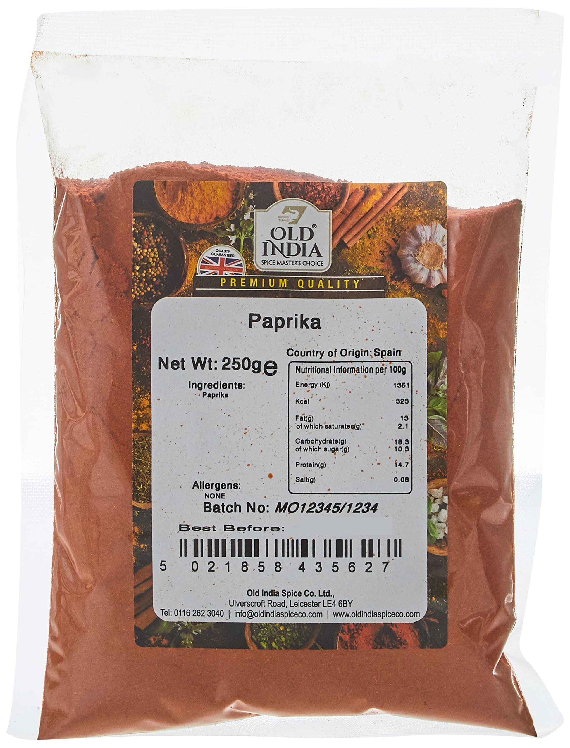 Old India Paprika 250g 1