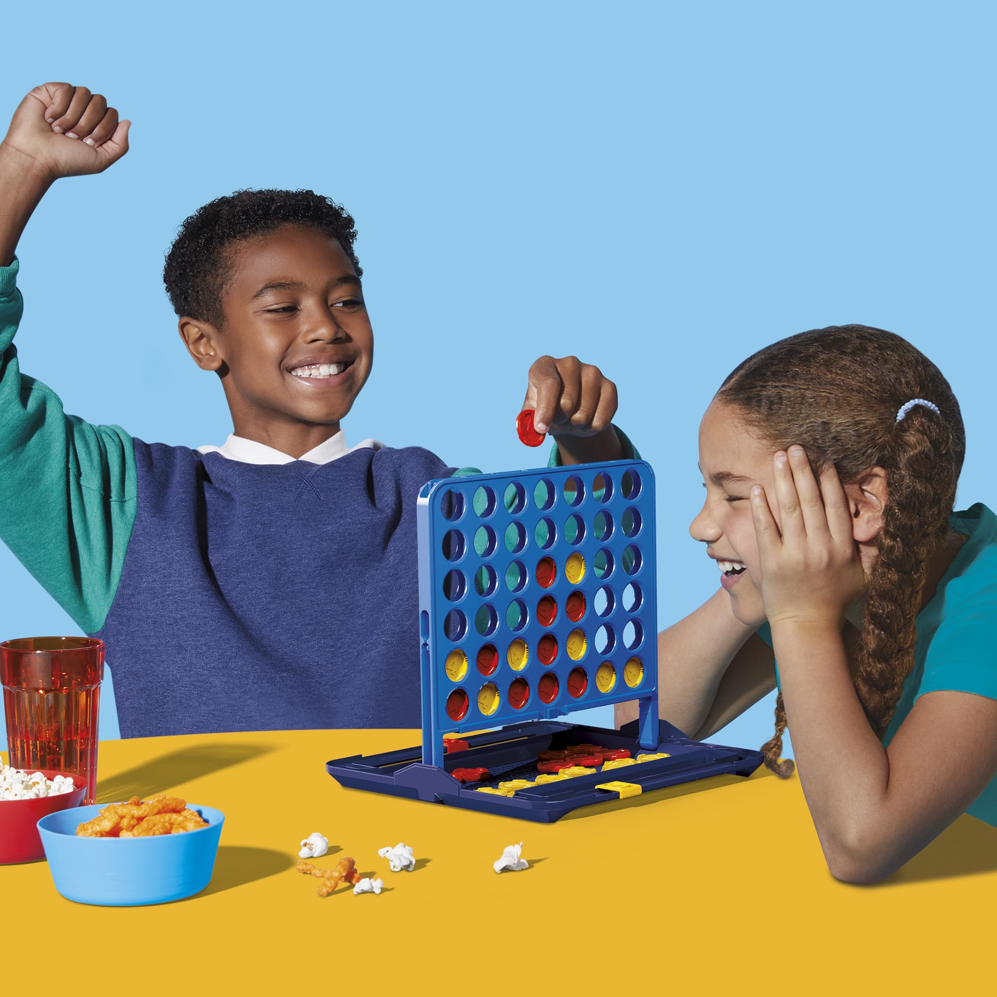 Hasbro Gaming Connect 4 Game - All-in-1 Storage Case | Score Tracker | Ages 6+ | 2 Players 6