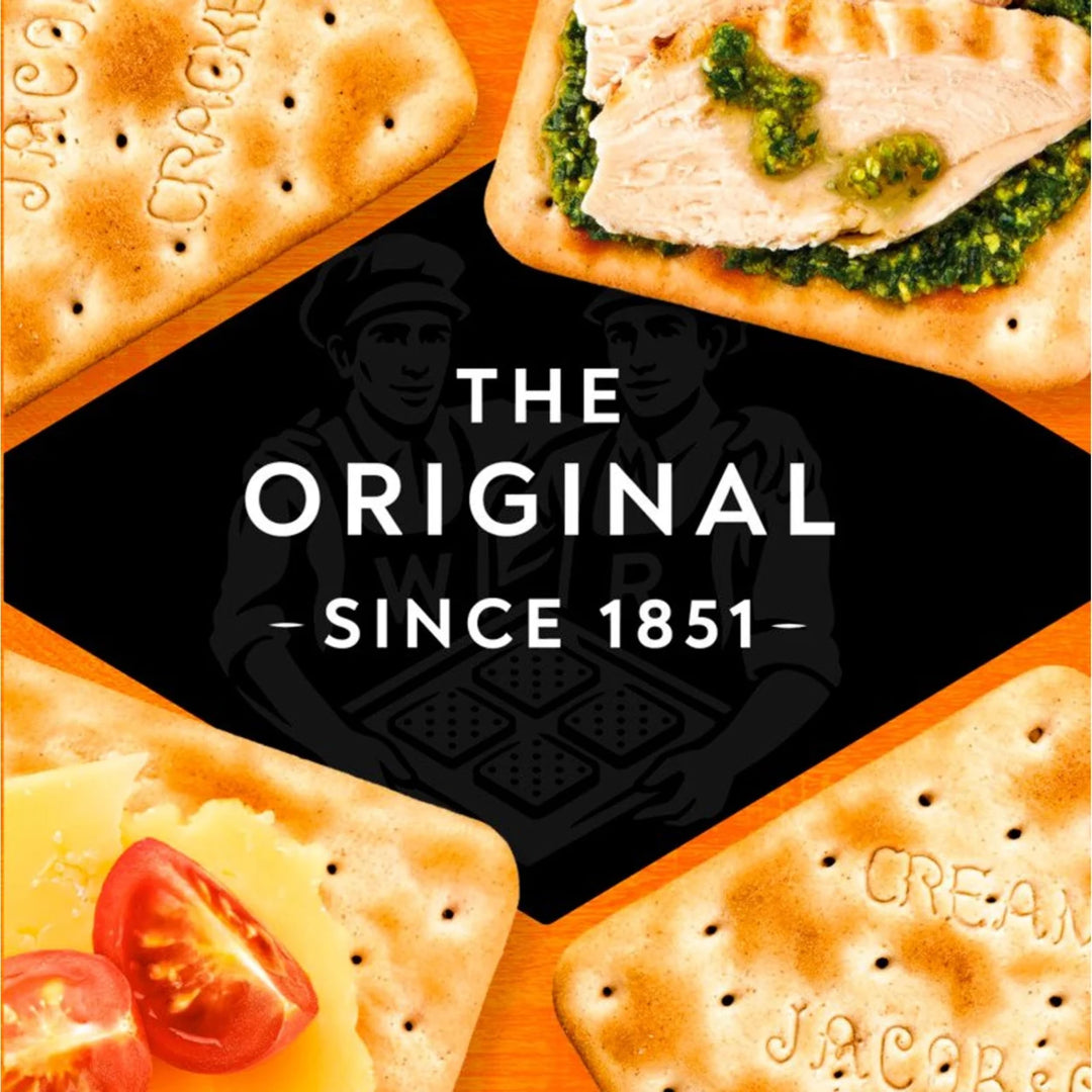 Jacob's Original Cream Crackers, 300 g (Pack of 1)