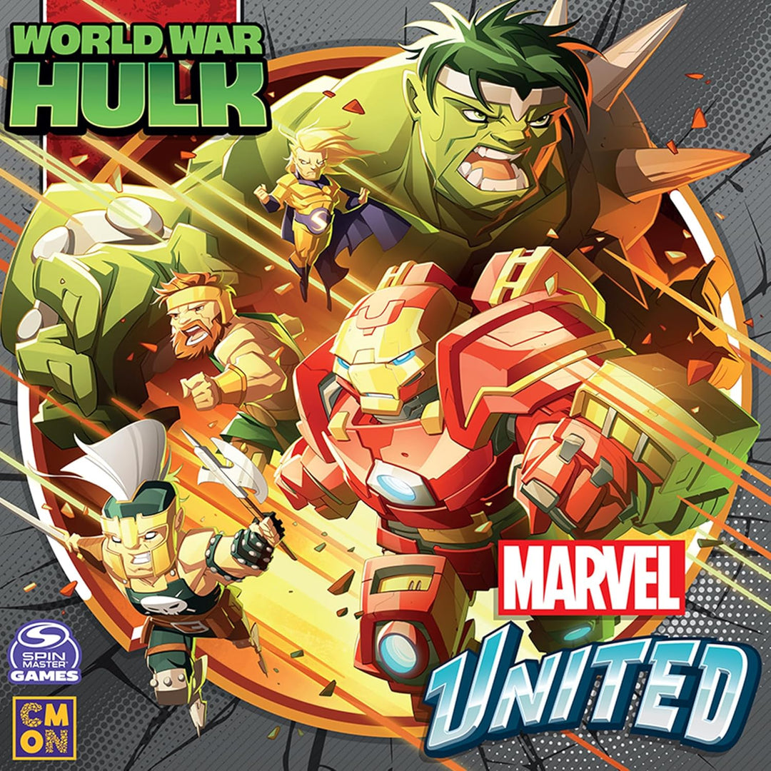 CMON Marvel United: World War Hulk Expansion - Tabletop Miniatures Strategy Game (CMNMUN019)