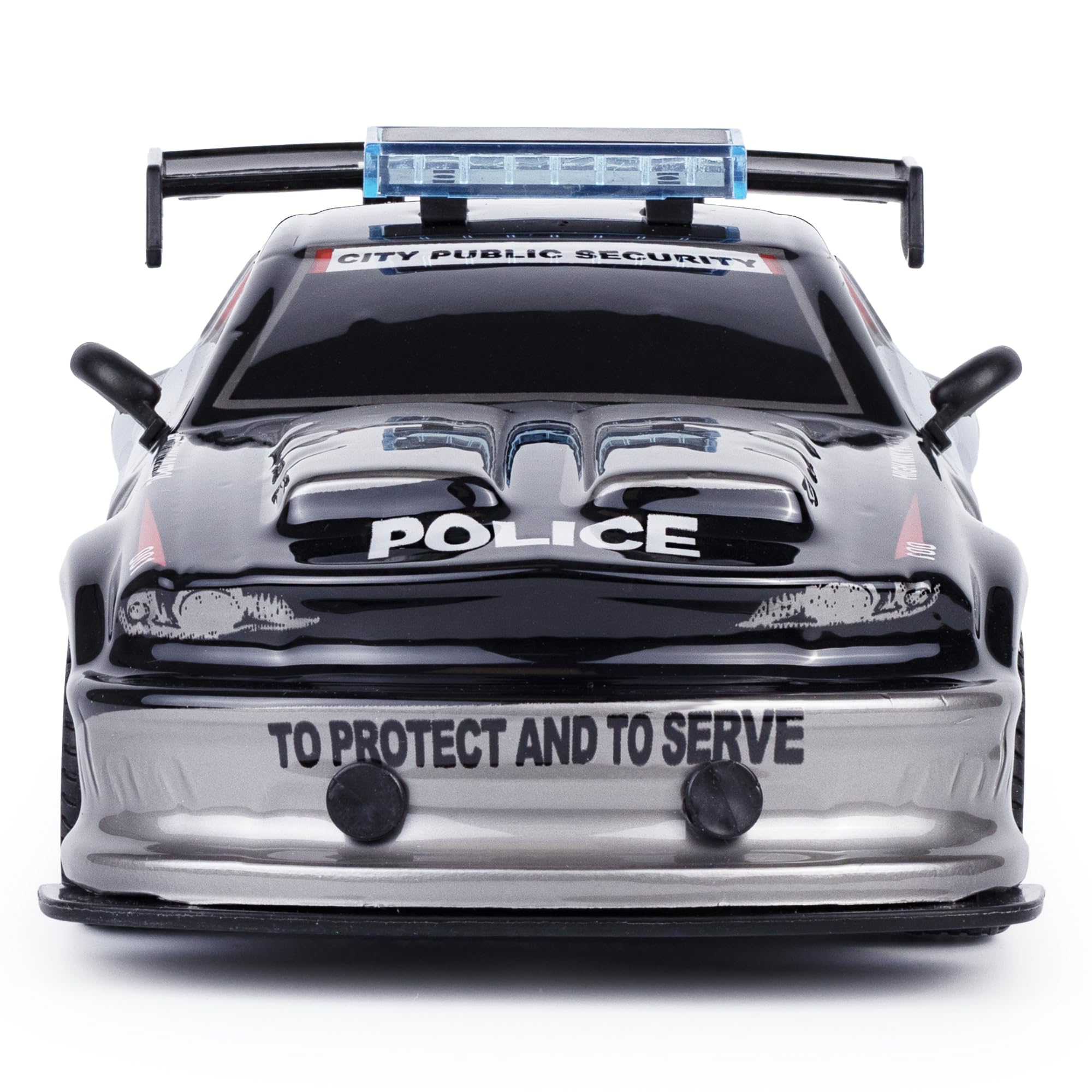 CMJ RC Cars Road Rebel Police Pursuit 1:24 Scale Remote Control Car - 12KM/H Speed | 2.4GHz Frequency | Ages 3+