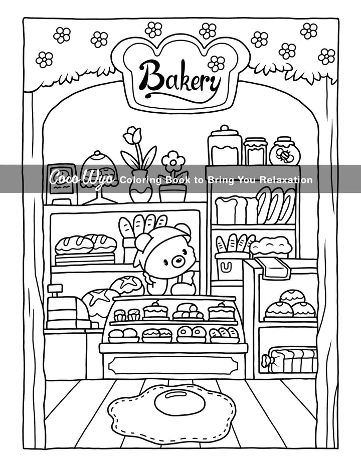 Independently Published - Cozy Spaces: Coloring Book for Adults and Teens Featuring Relaxing Familiar Scenes