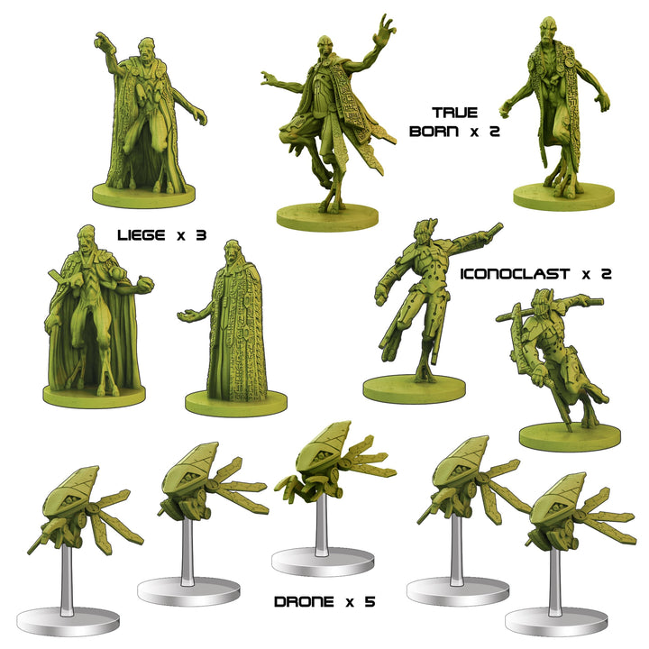 Battle Systems Core Space: First Born - Sci-Fi Miniatures Board Game Starter Set