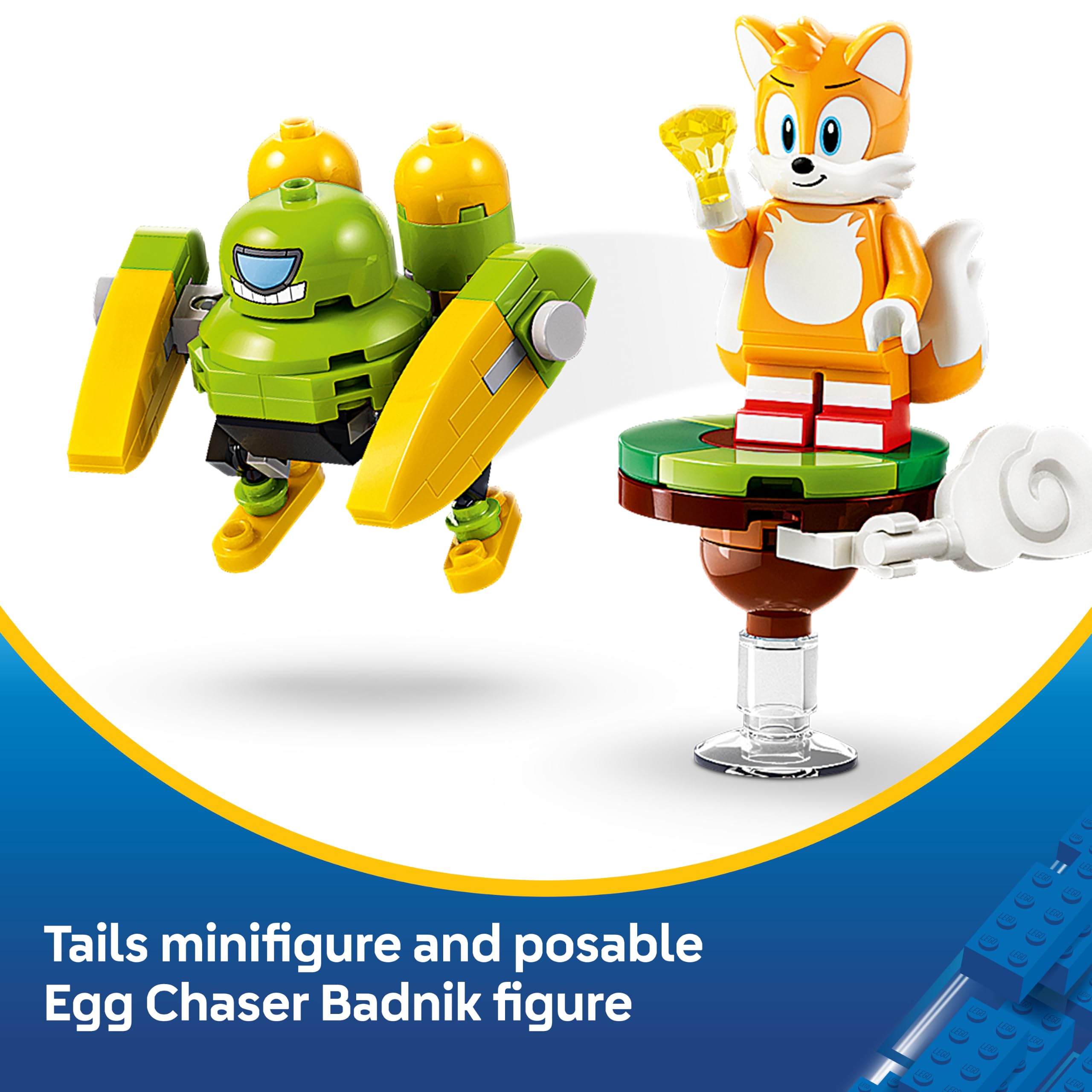 LEGO Sonic the Hedgehog Tails' Tornado-1 Plane Building Set 77119 - Ages 8+ 5