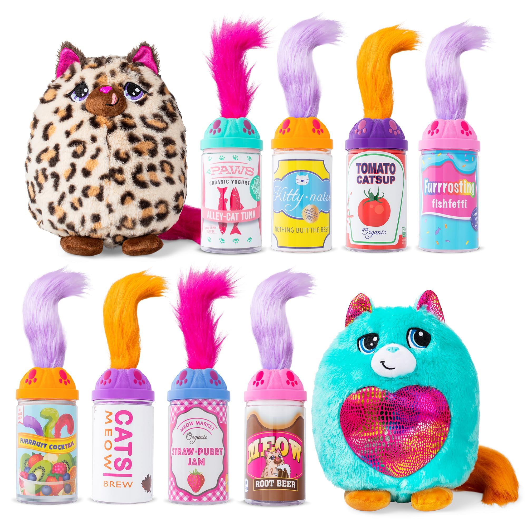 Basic Fun Misfittens Surprise Cat Plush - Assorted Colors, Ages 4+ 3