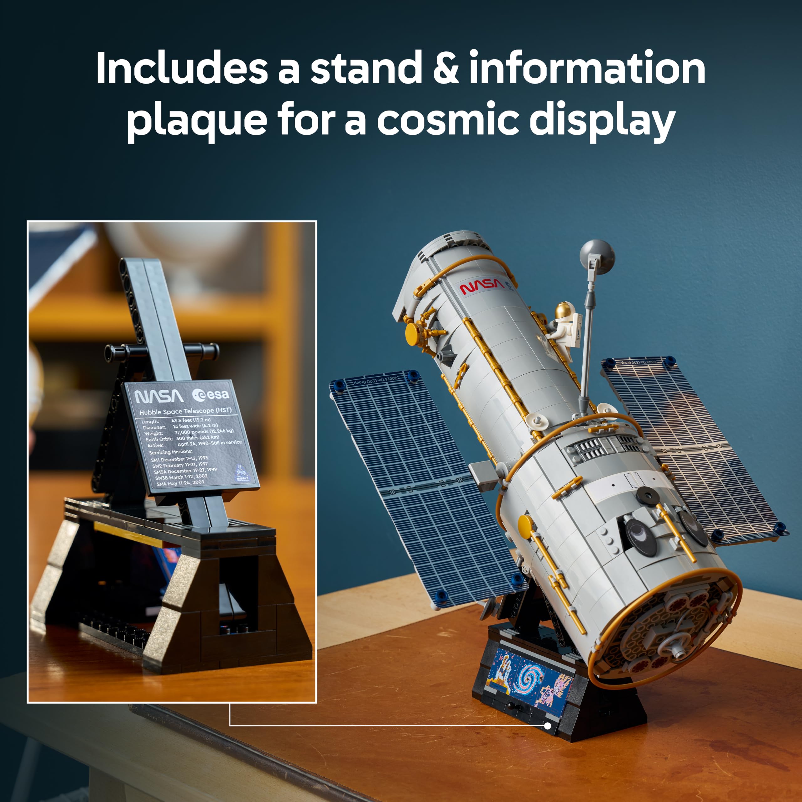 LEGO Icons Hubble Space Telescope - 3D Model Kit for Adults | 18+ Age Range | 2026 Release 6