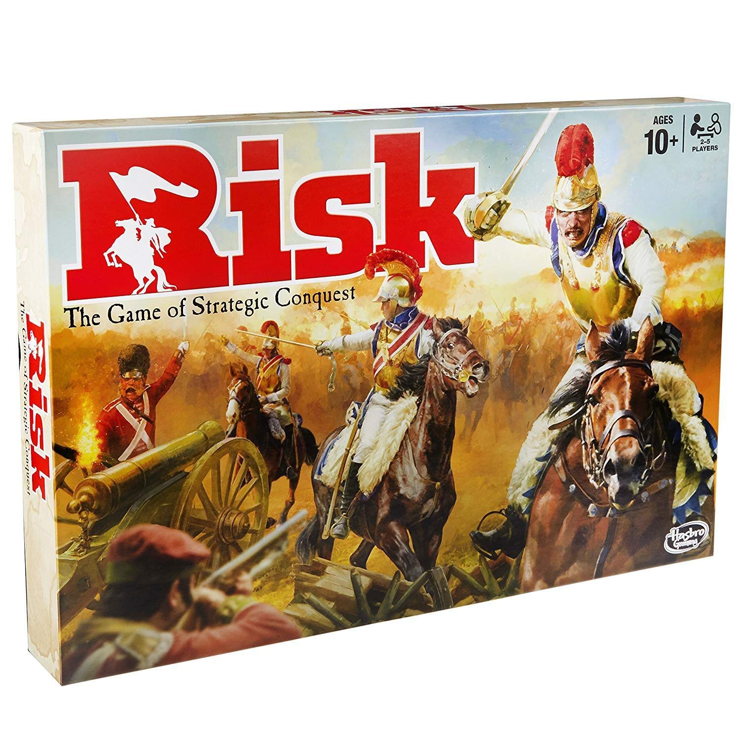 Hasbro Gaming Risk Board Game - Strategy Game with 300 Figures and Secret Missions - English Version 1