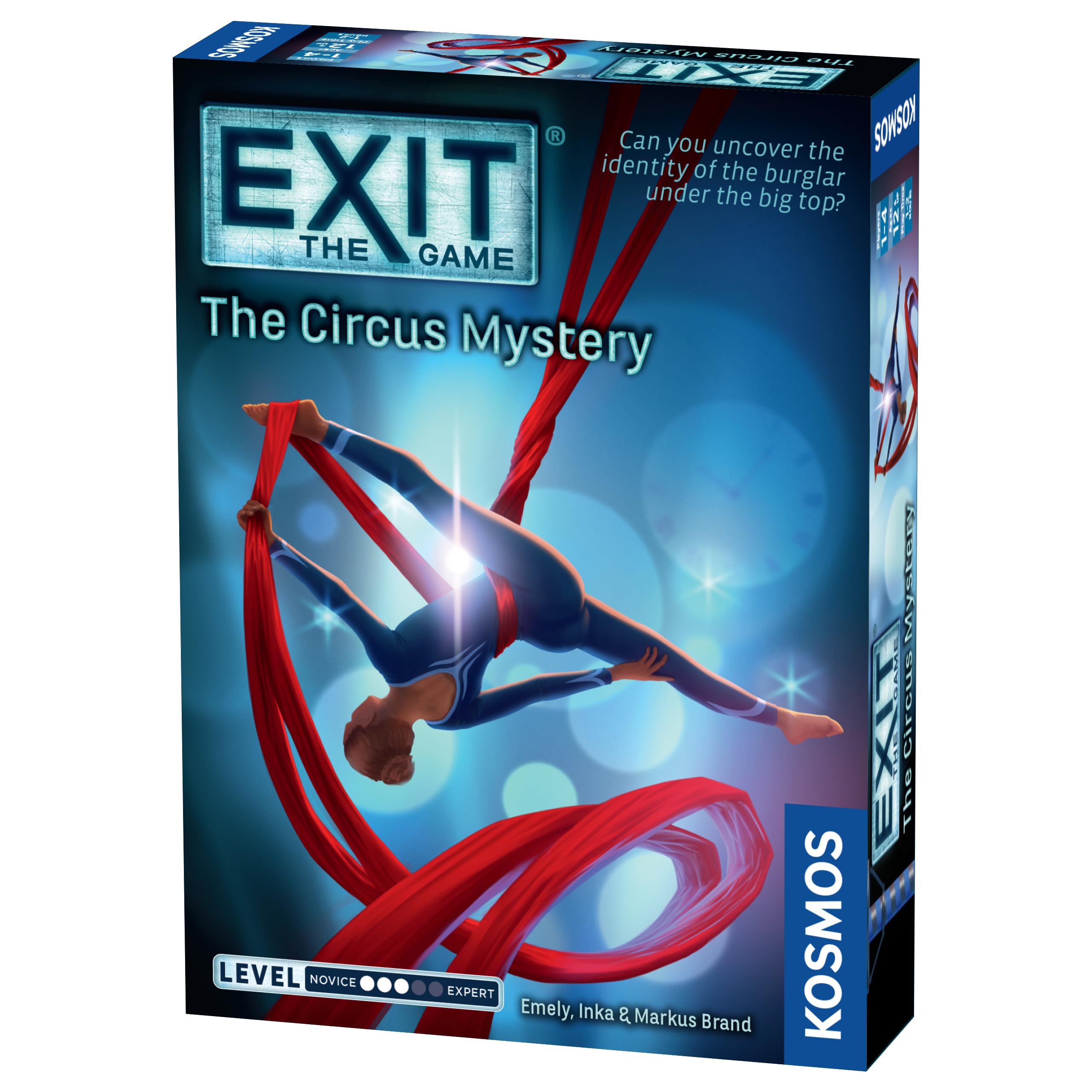 Thames & Kosmos EXIT Kids - The Circus Mystery Strategy Card Game | Difficulty 3/5 | 1-2 Hour Playtime
