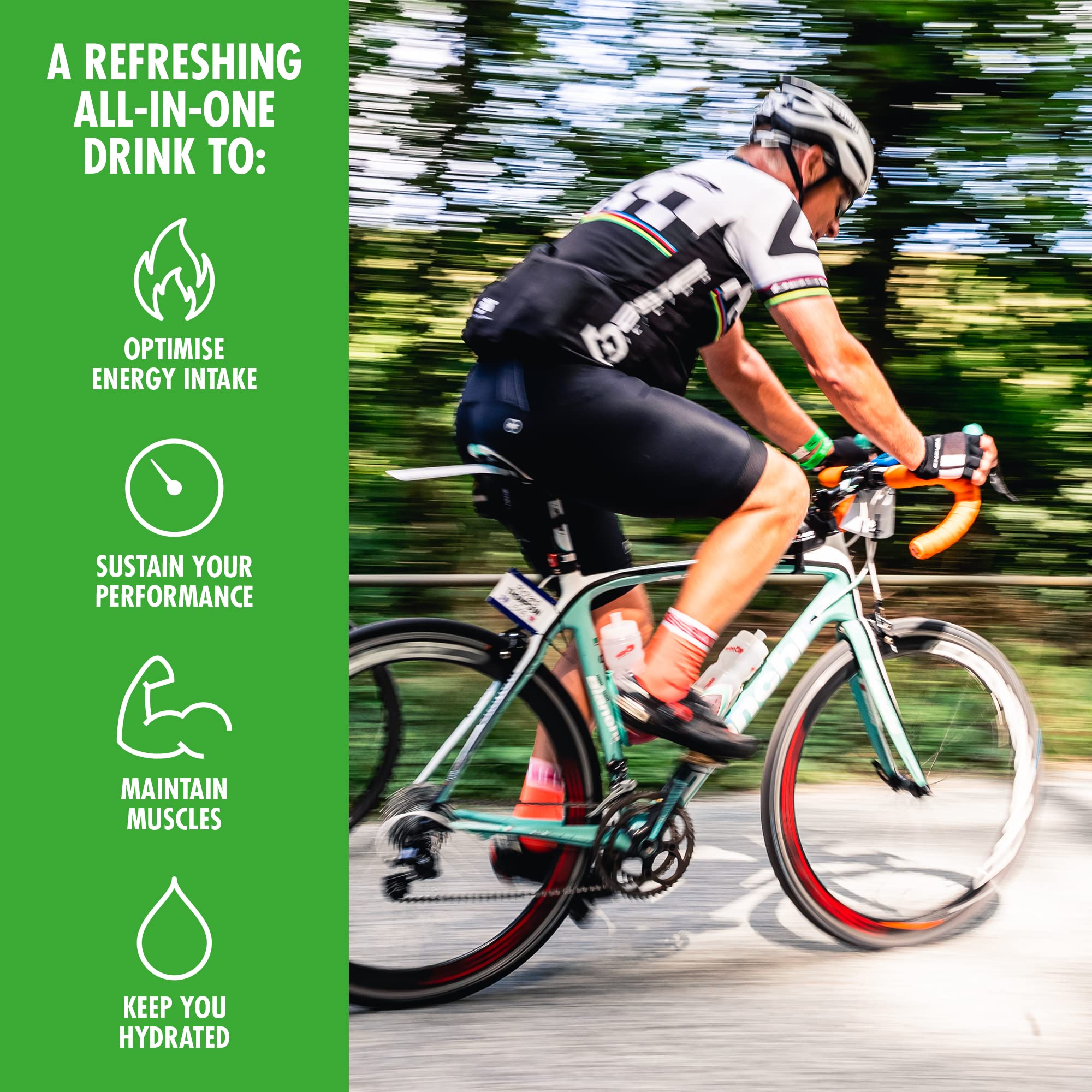 HIGH5 Energy Drink With Protein Blend of Carbohydrates, Protein & Electrolytes (Citrus, 1.6kg) 4