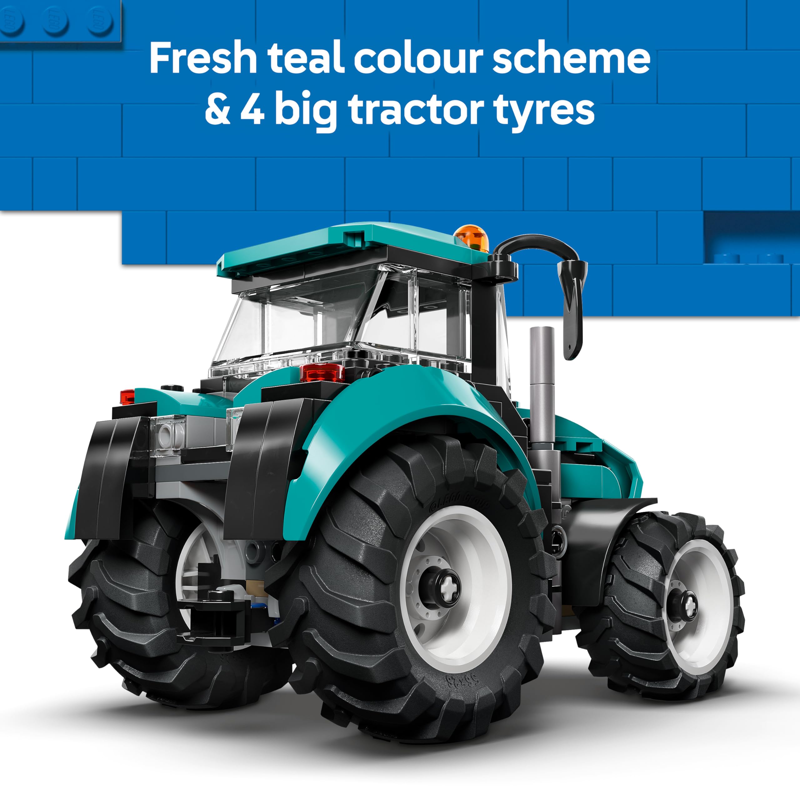 LEGO City Tractor Toy Building Set 60498 | Ages 6+ | Farmer Minifigure Included 3