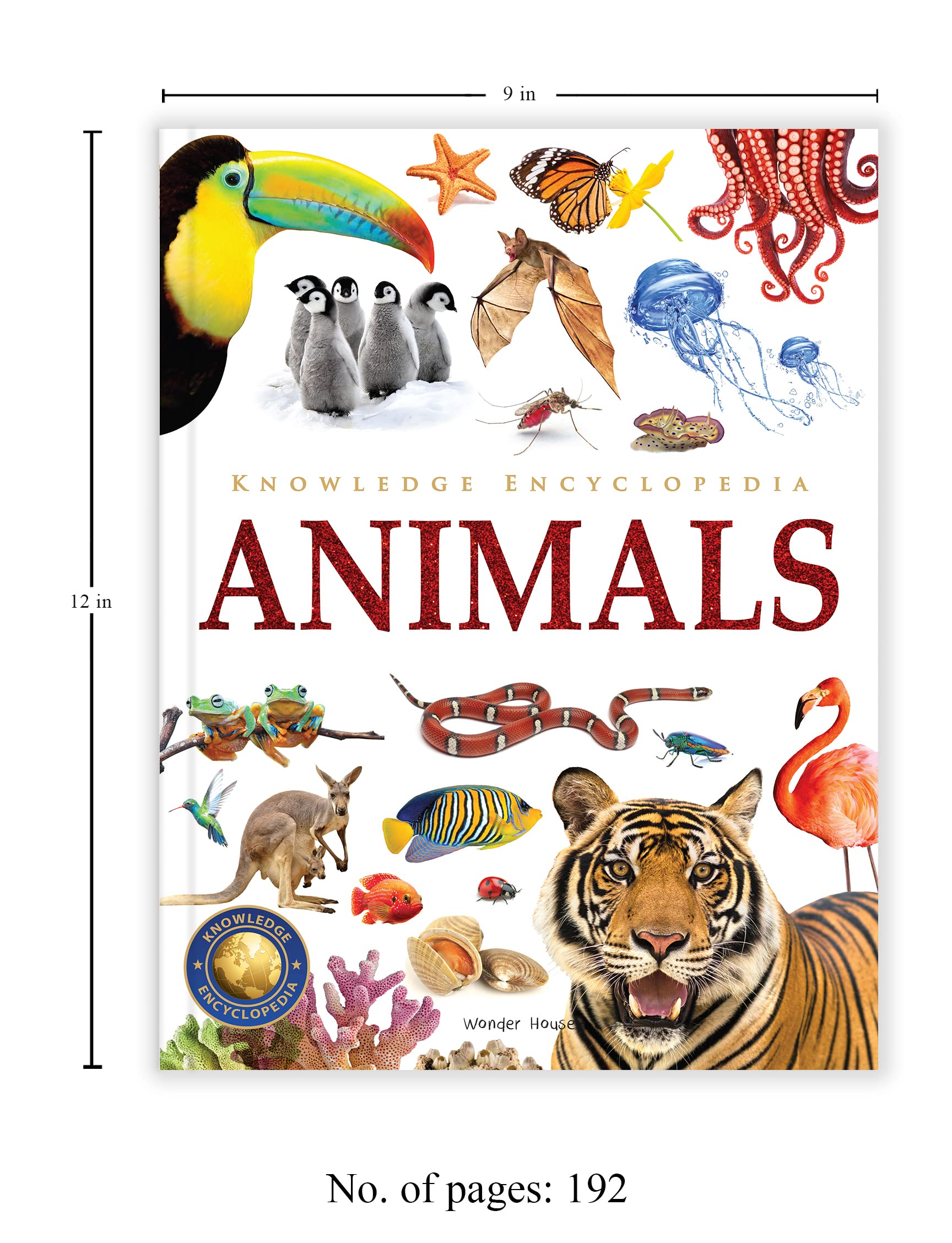 Wonder House Knowledge Encyclopedia - Animals for Children | Hardcover | English 3