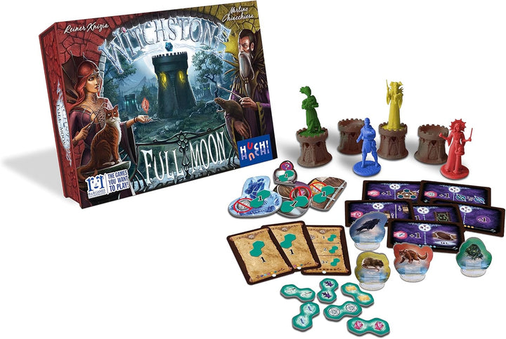 Witchstone Full Moon - HUCH! Strategy Board Game Expansion for 2-4 Players