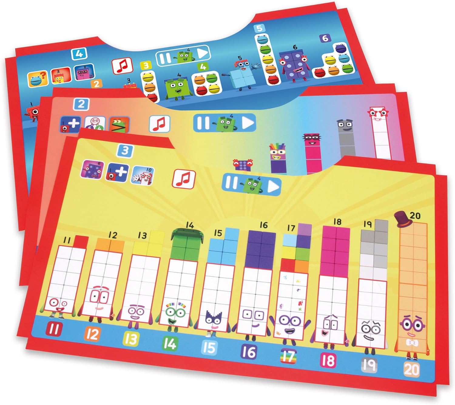 Numberblocks Clip & Learn Number Fun Toy - Educational Electronic Learning Game for Ages 18 Months+ 4