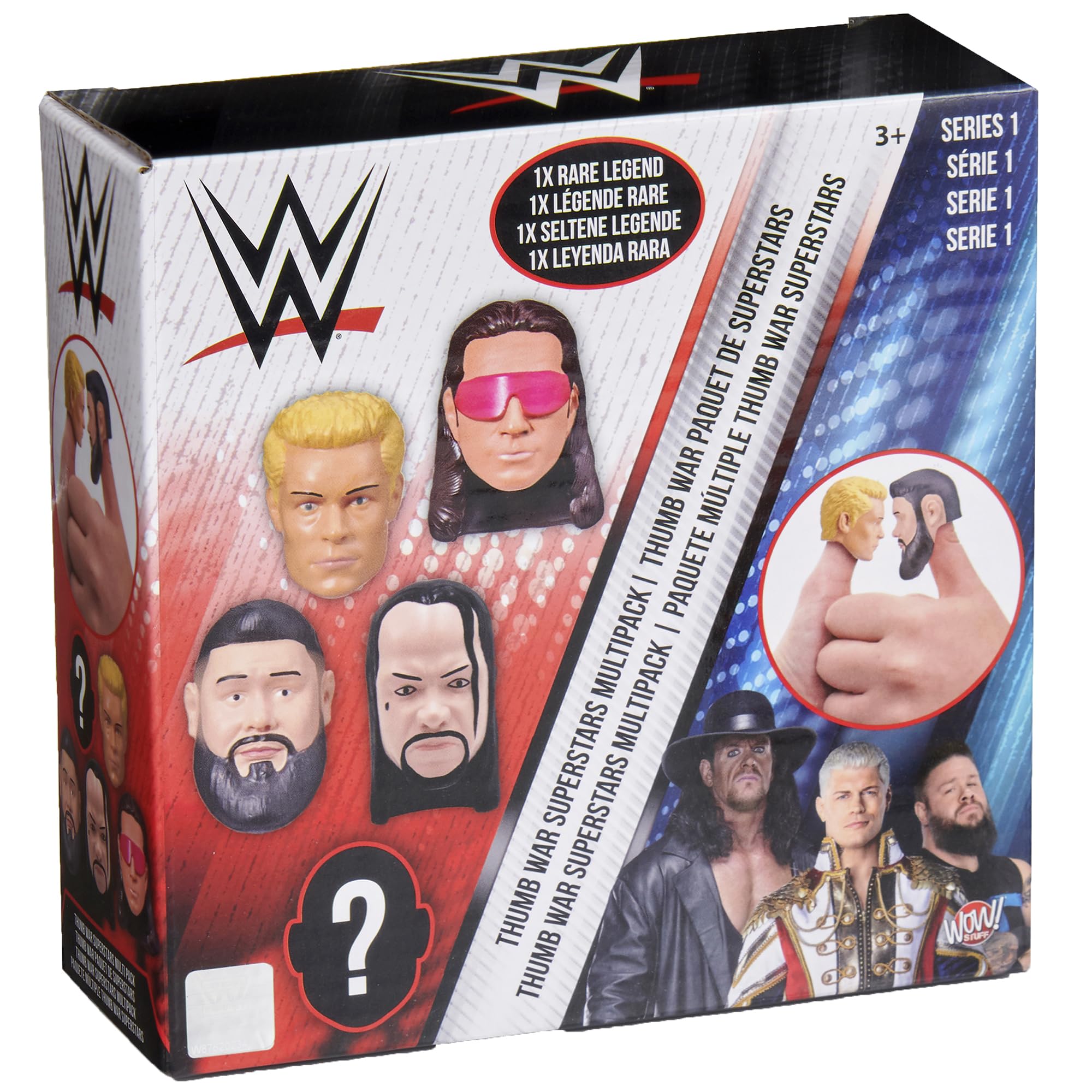WOW! Stuff WWE Thumb Wars Superstars 5 Pack Multipack with Rey Mysterio 1
