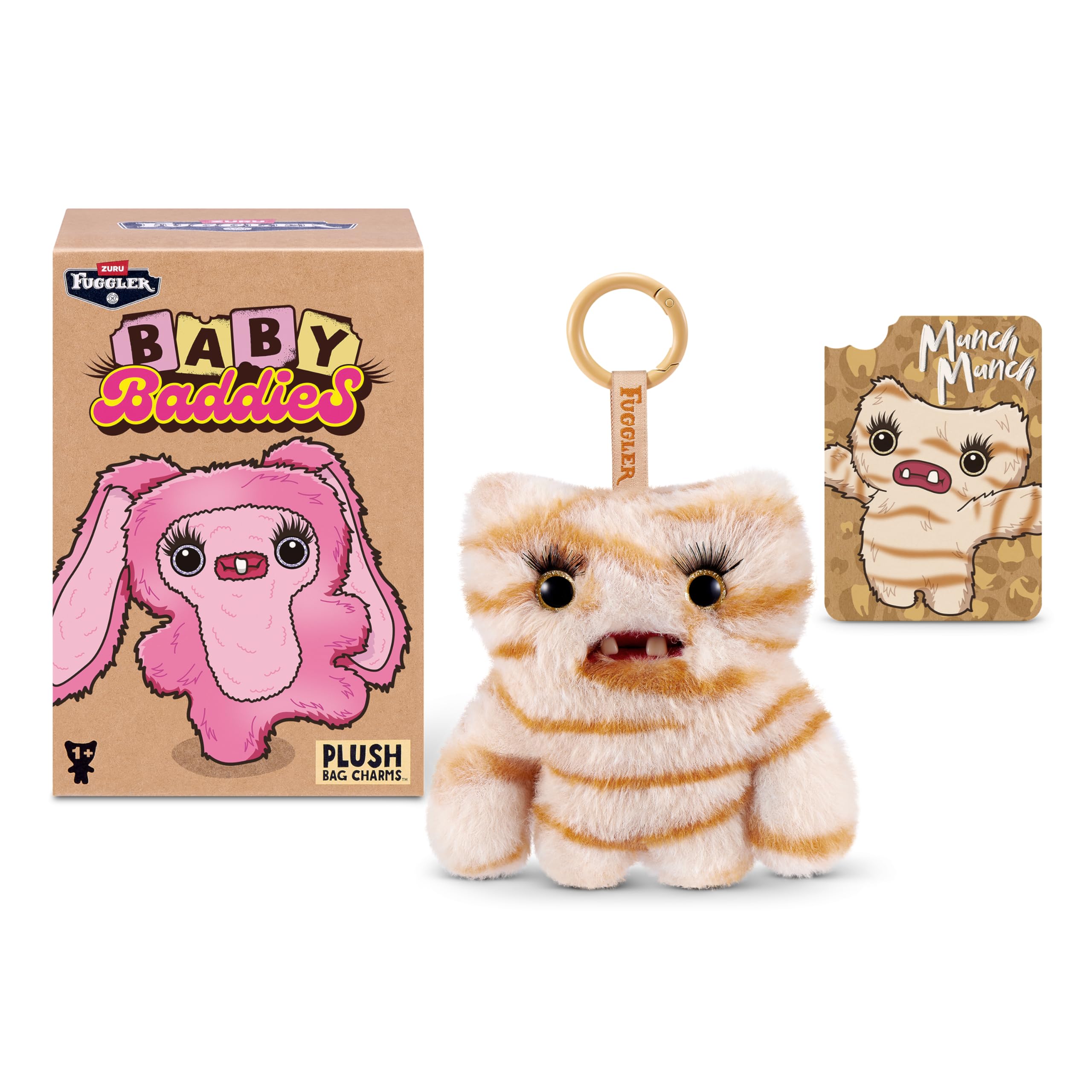 Fuggler Baby Baddies Soft Dolls - 5 Inch Collectible Plush (6 Pack) 8