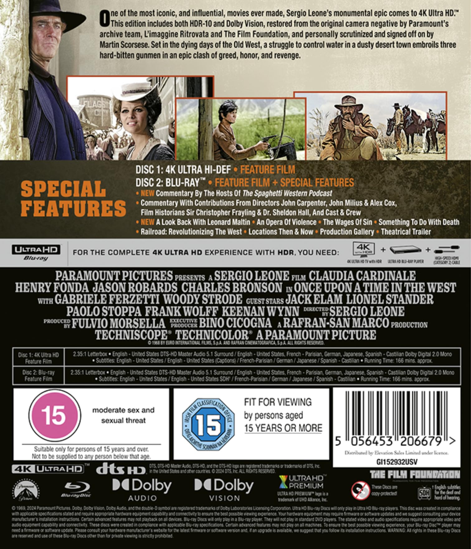 Once Upon a Time in the West [4K UHD Blu-ray] 3